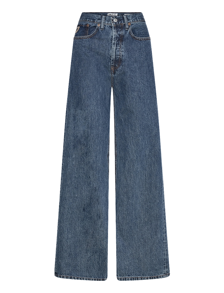 Lois Jeans - Skater Loose - wide leg jeans - jackson dark piedra - 1