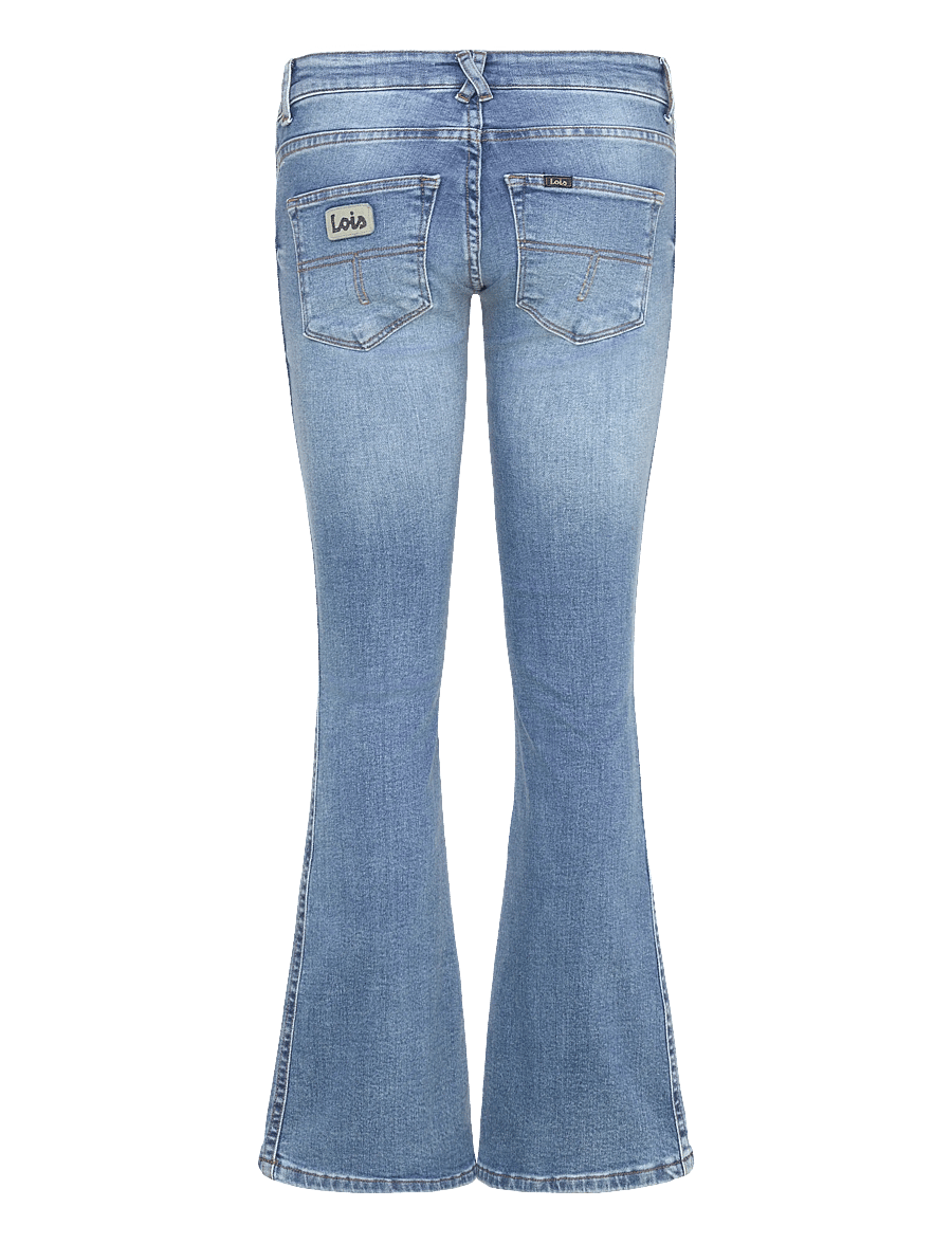 Lois Jeans - Yoko 22 - utsvängda jeans - 8047 mallow stone - 2