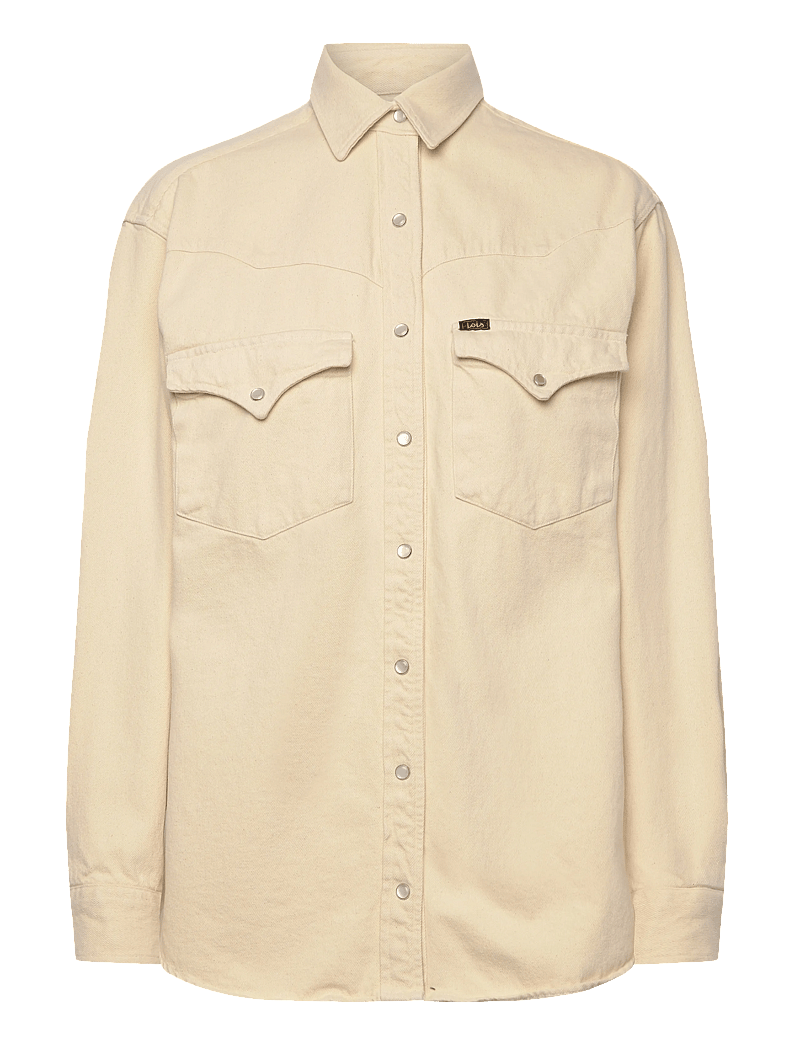 Lois Jeans - The Rafael - Sponge Good Stuff - jeanshemden - 803 lemon icing - 1