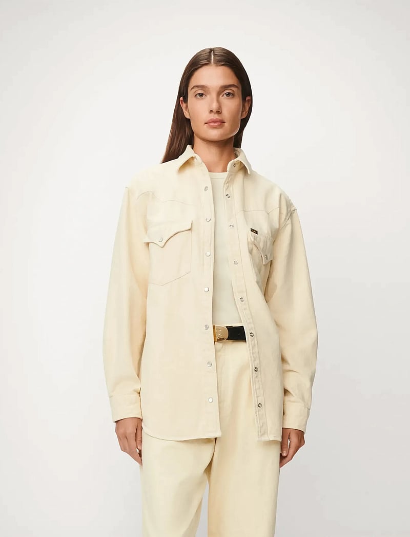 Lois Jeans - The Rafael - Sponge Good Stuff - jeanshemden - 803 lemon icing - 4