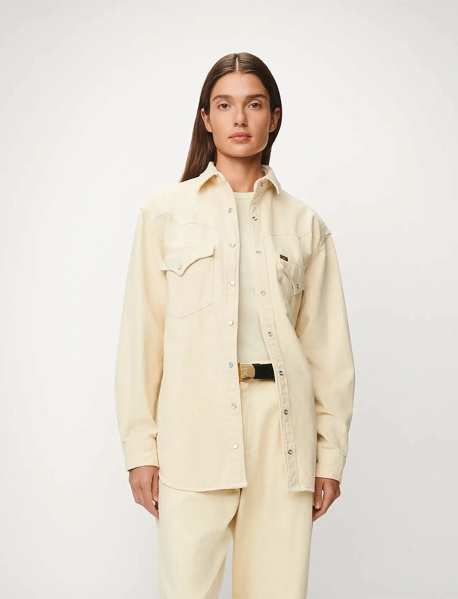 Lois Jeans - The Rafael - Sponge Good Stuff - jeanshemden - 803 lemon icing - 4