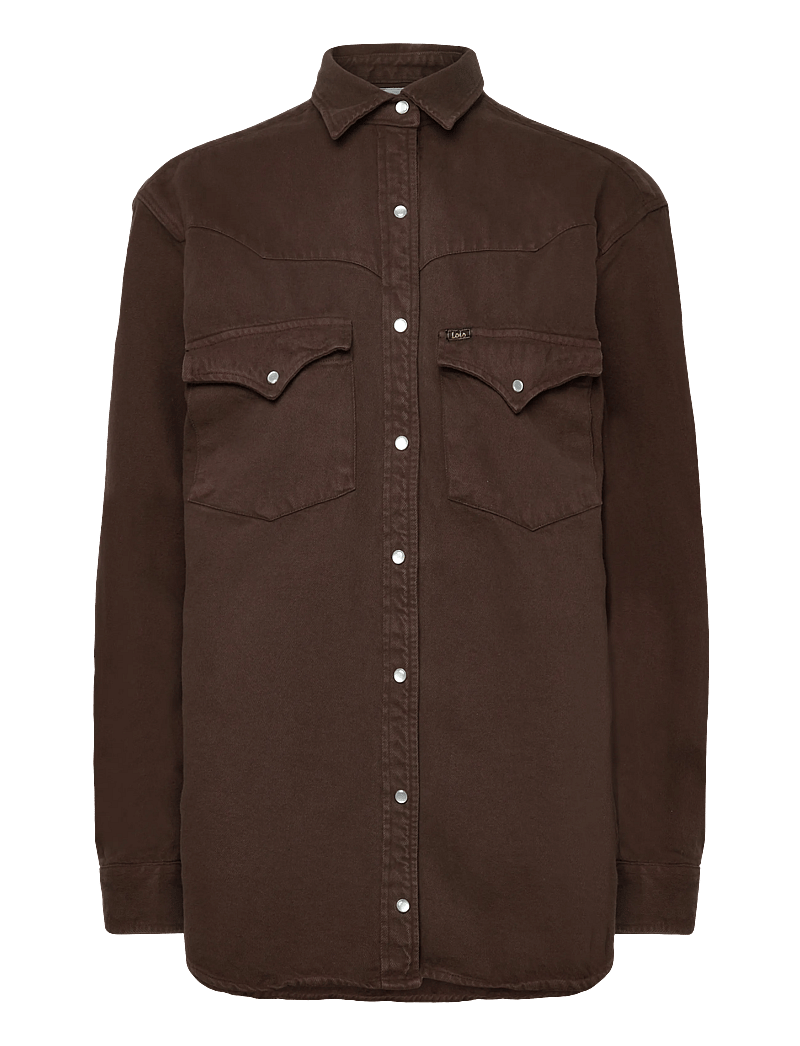 Lois Jeans - The Rafael - Sponge Good Stuff - jeansskjortor - 804 chesnut - 1