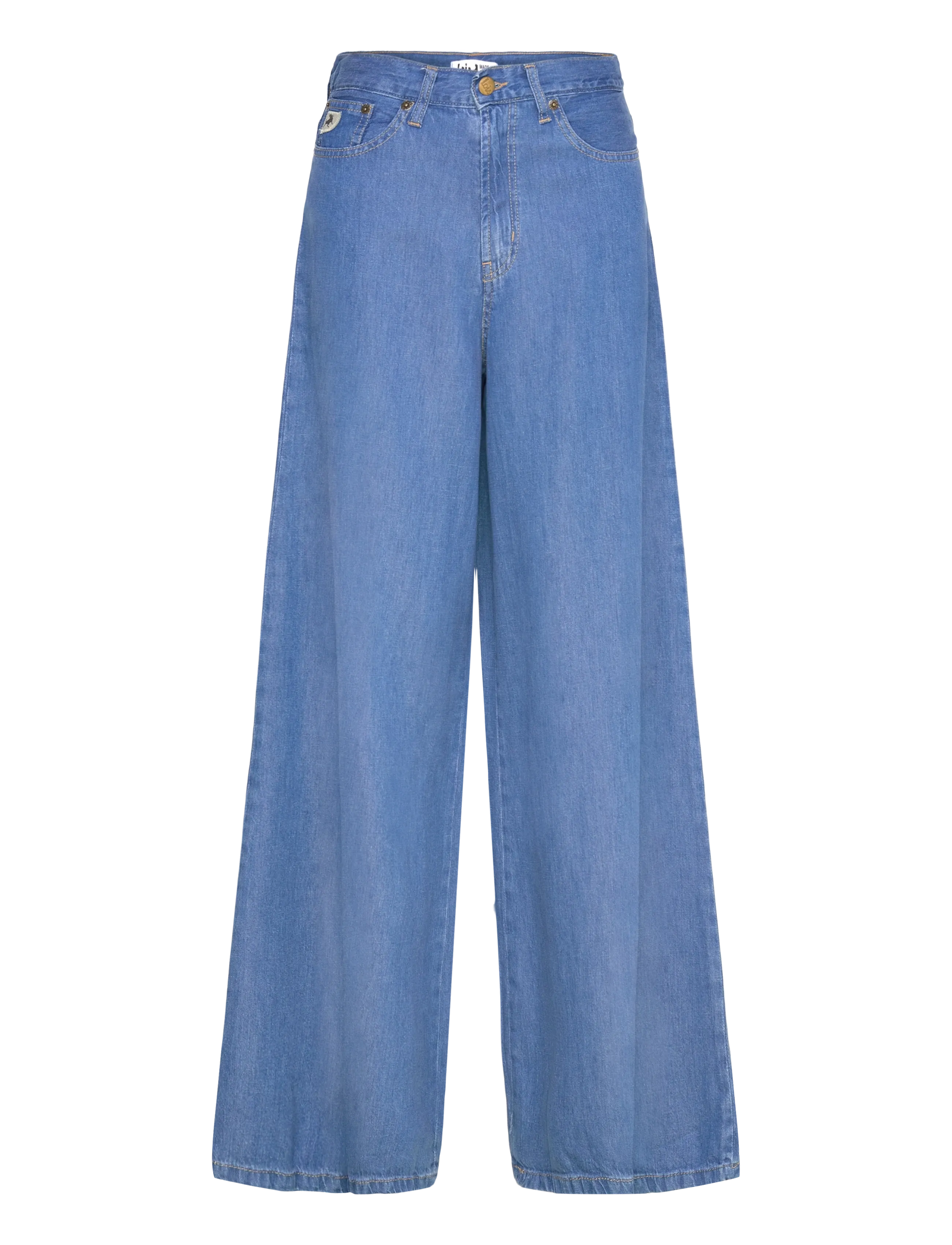 Lois Jeans Marlene - Nyheter - 7918 LINEN HYDRON SOFT / blue