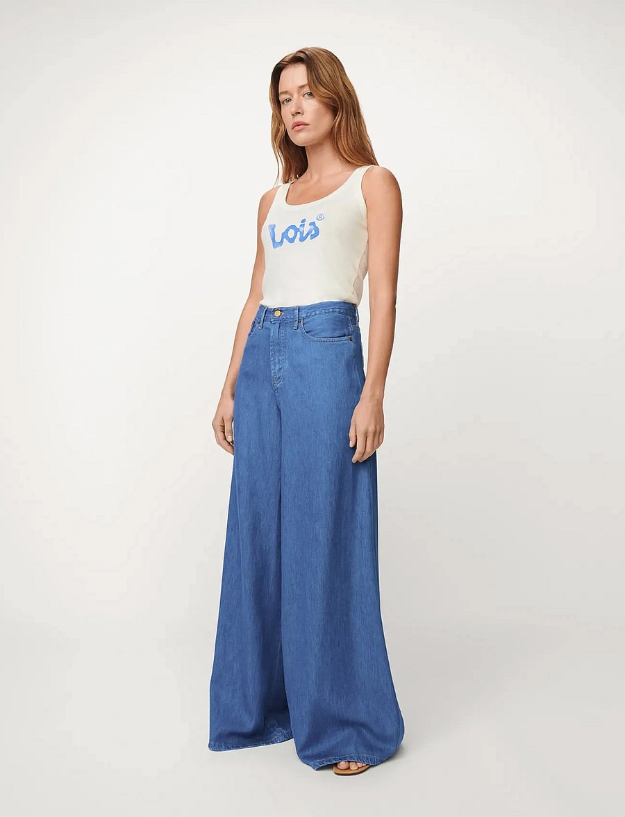Lois Jeans - Marlene - vida jeans - 7918 linen hydron soft - 0