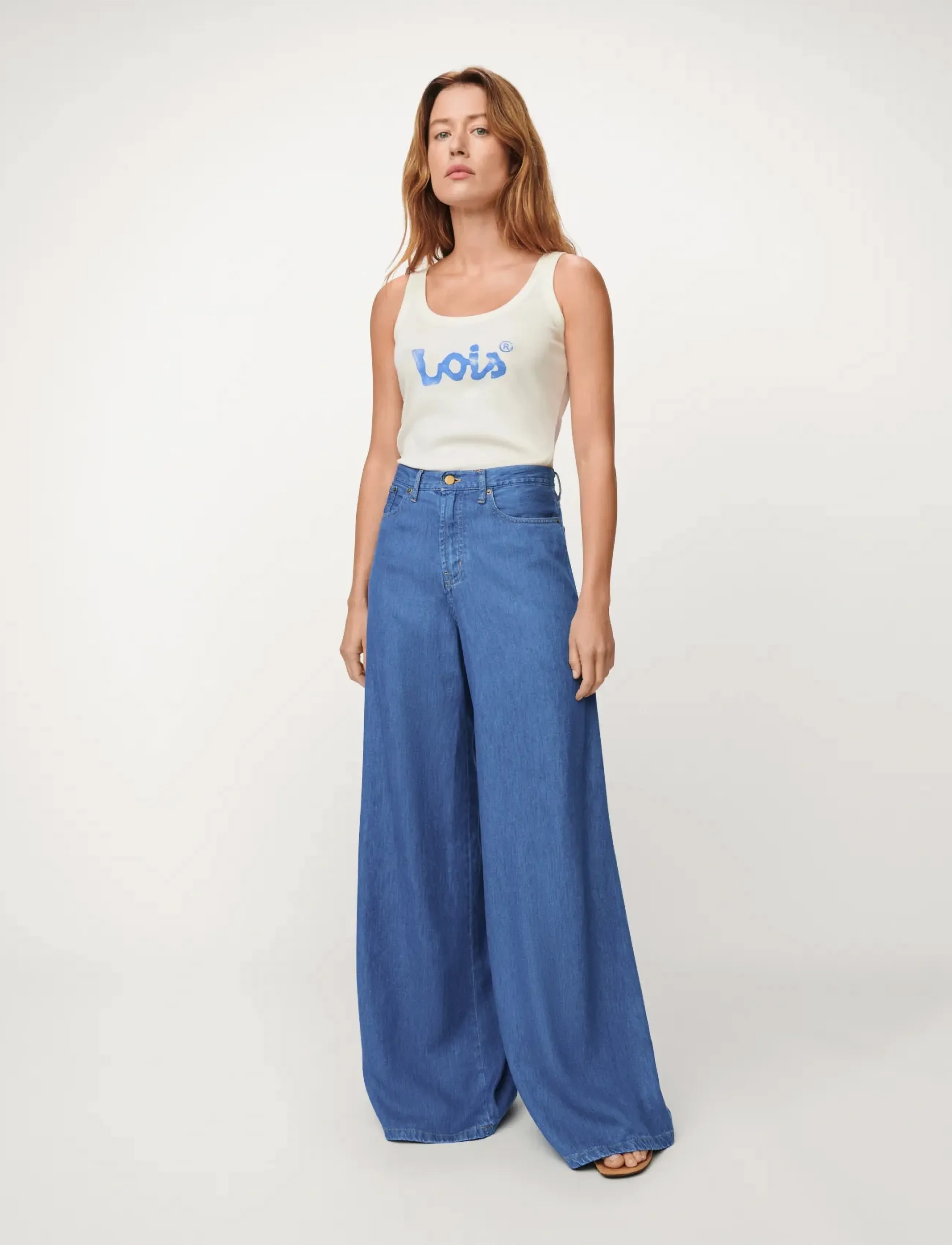 Lois Jeans - Marlene - laia säärega teksad - 7918 linen hydron soft - 3