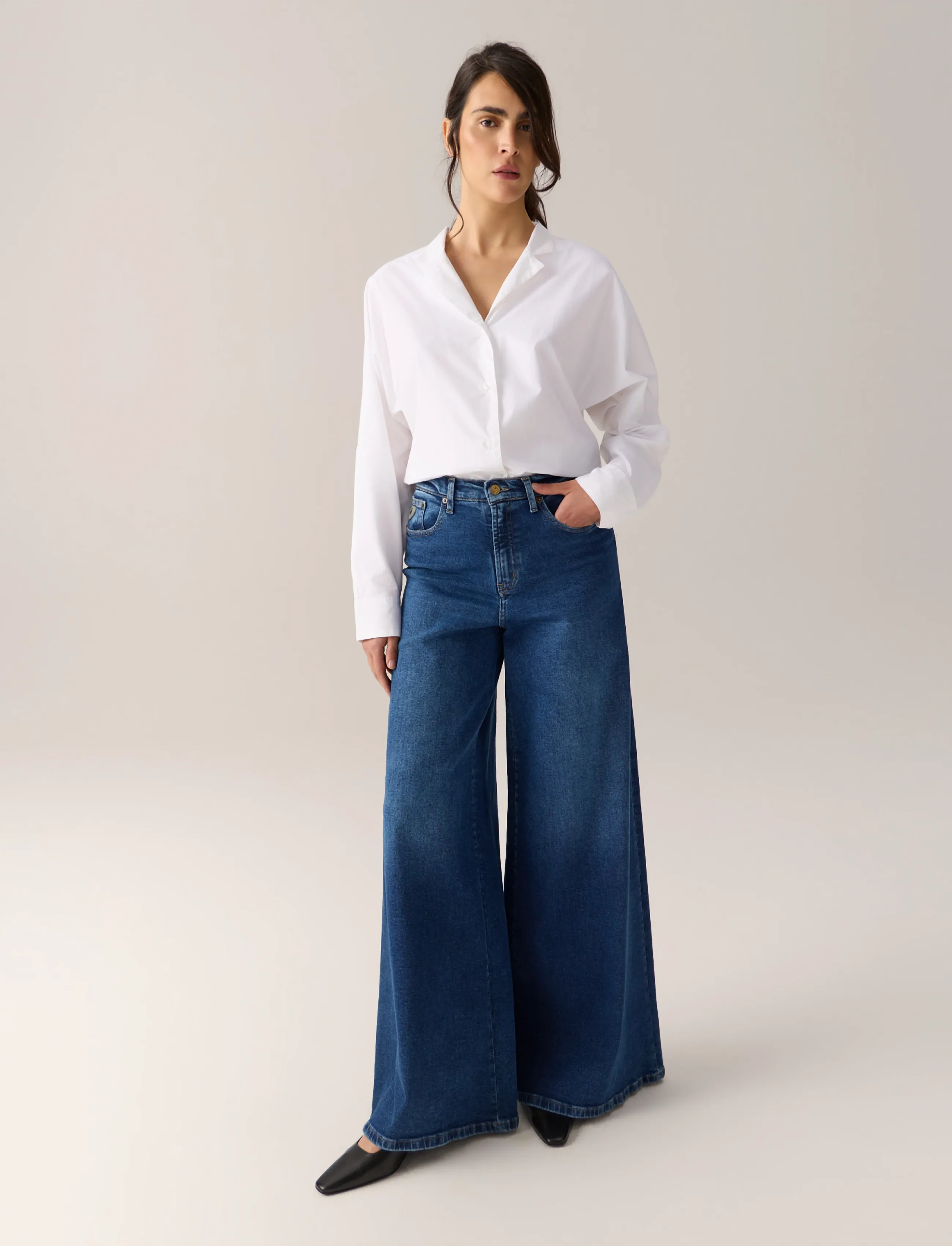 Lois Jeans - Marlene - vida jeans - 8060 mars darkstone - 5