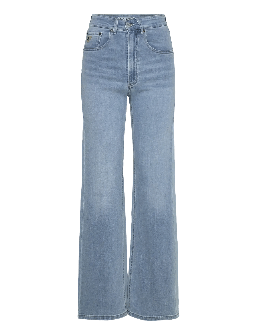 Lois Jeans - Rosa Brando Spring Break - hosen mit weitem bein - spring break stone - 1