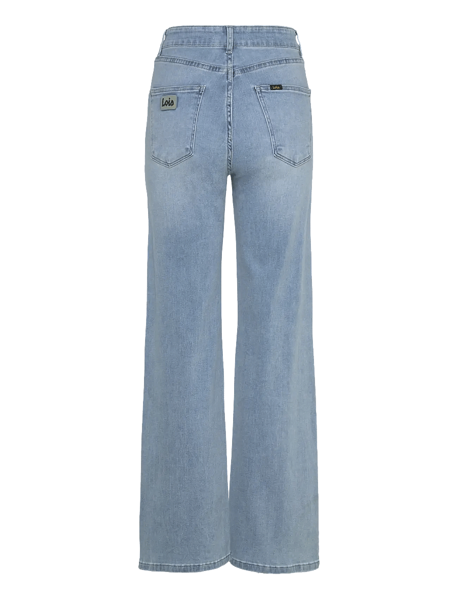 Lois Jeans - Rosa Brando Spring Break - hosen mit weitem bein - spring break stone - 2