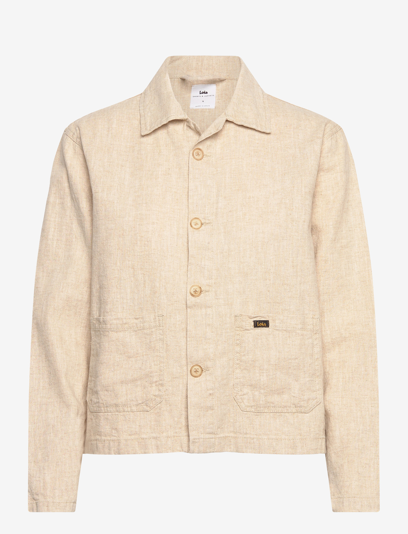 Lois Jeans - Vega-23 - forårsjakker - 7584 lino natural - 0
