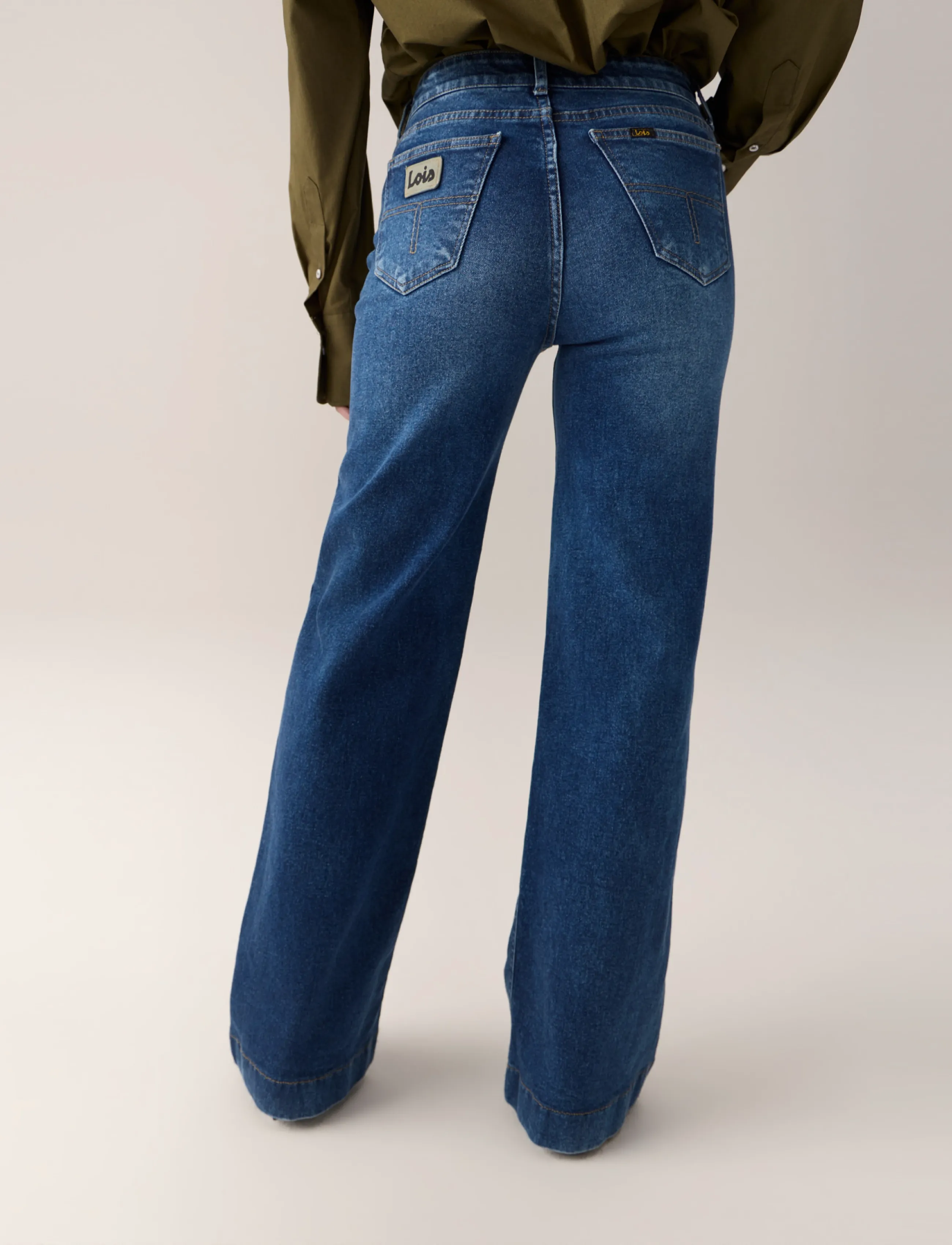 Lois Jeans - Lorna - vida jeans - 8060 mars darkstone - 4