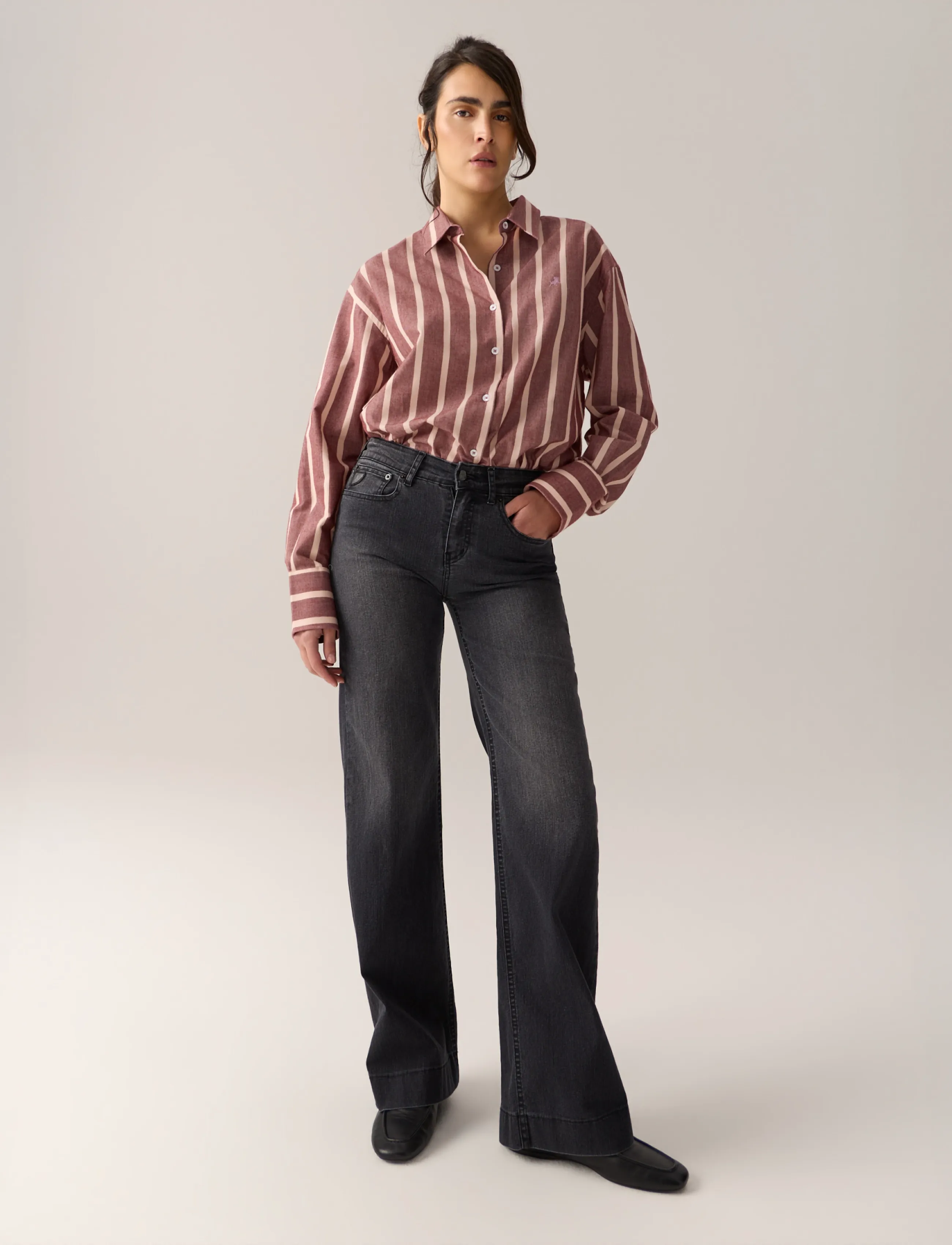 Lois Jeans - Lorna - laia säärega teksad - 8068 donatella raven - 5