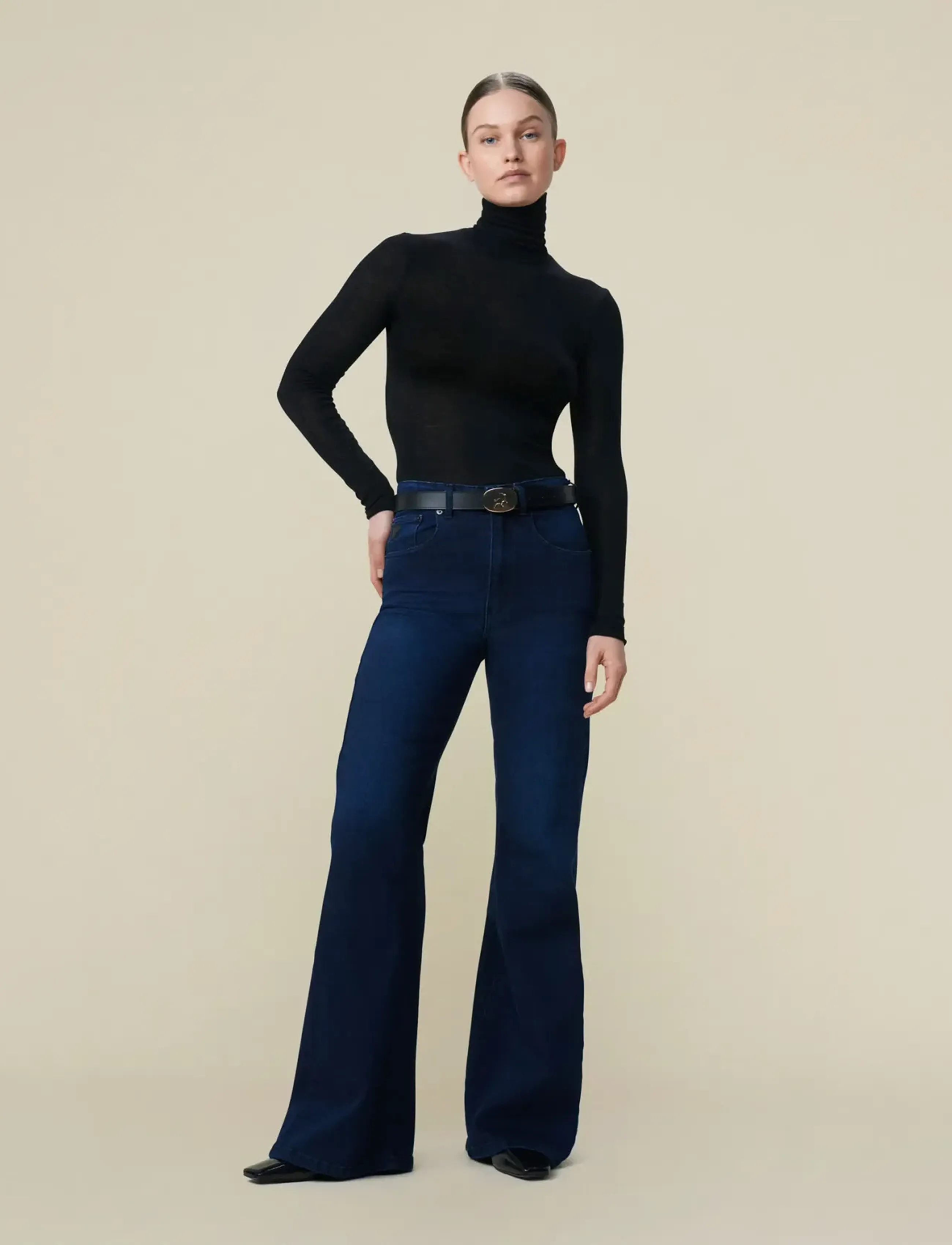 Lois Jeans - Palas - flared jeans - midnight core - 2