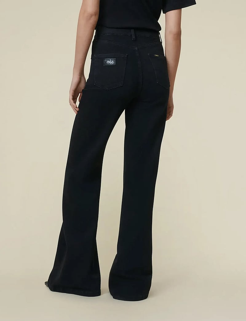 Lois Jeans - Palas - utsvängda jeans - mallow bob black - 4