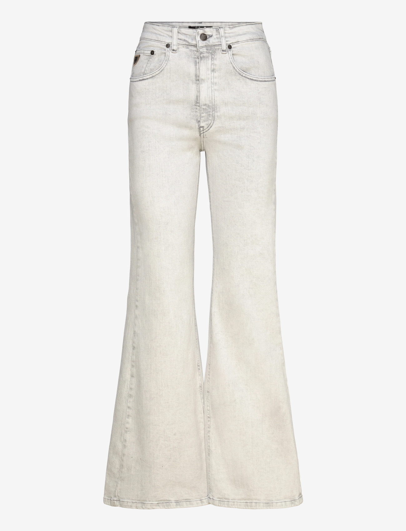 Lois Jeans - Palas - flared jeans - 7979 grey wave - 0
