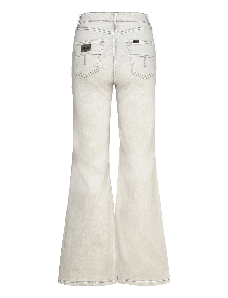 Lois Jeans - Palas - alt eriti laia säärega teksad - 7979 grey wave - 1