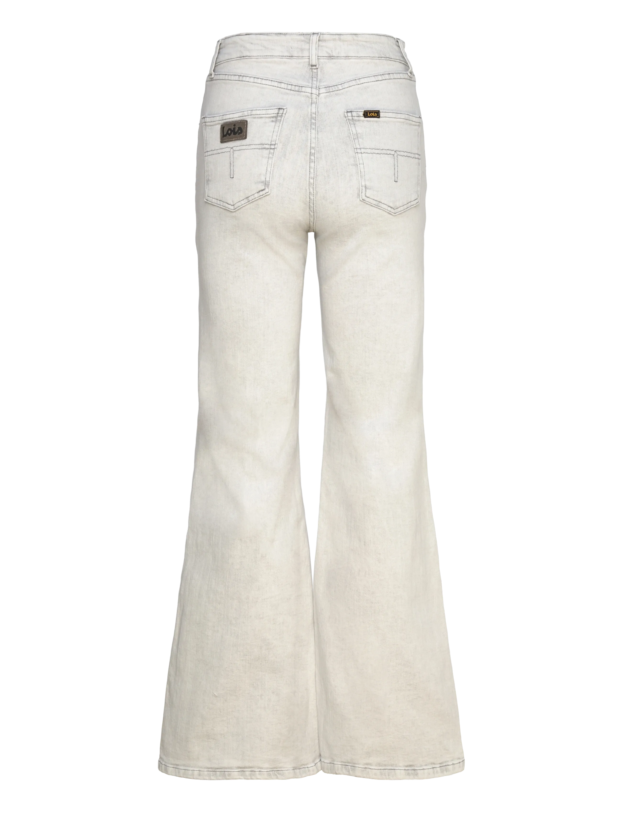 Lois Jeans - Palas - flared jeans - 7979 grey wave - 1