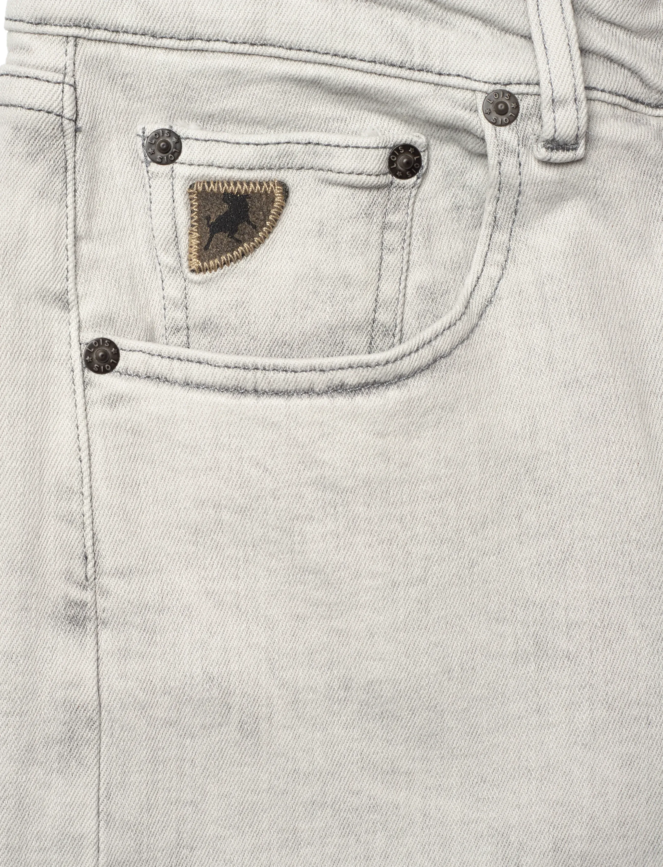Lois Jeans - Palas - Útvíðar gallabuxur - 7979 grey wave - 2
