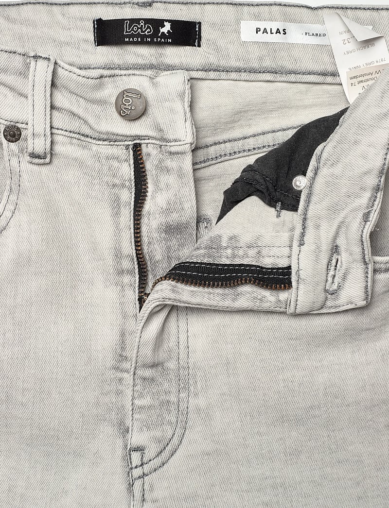 Lois Jeans - Palas - alt eriti laia säärega teksad - 7979 grey wave - 3