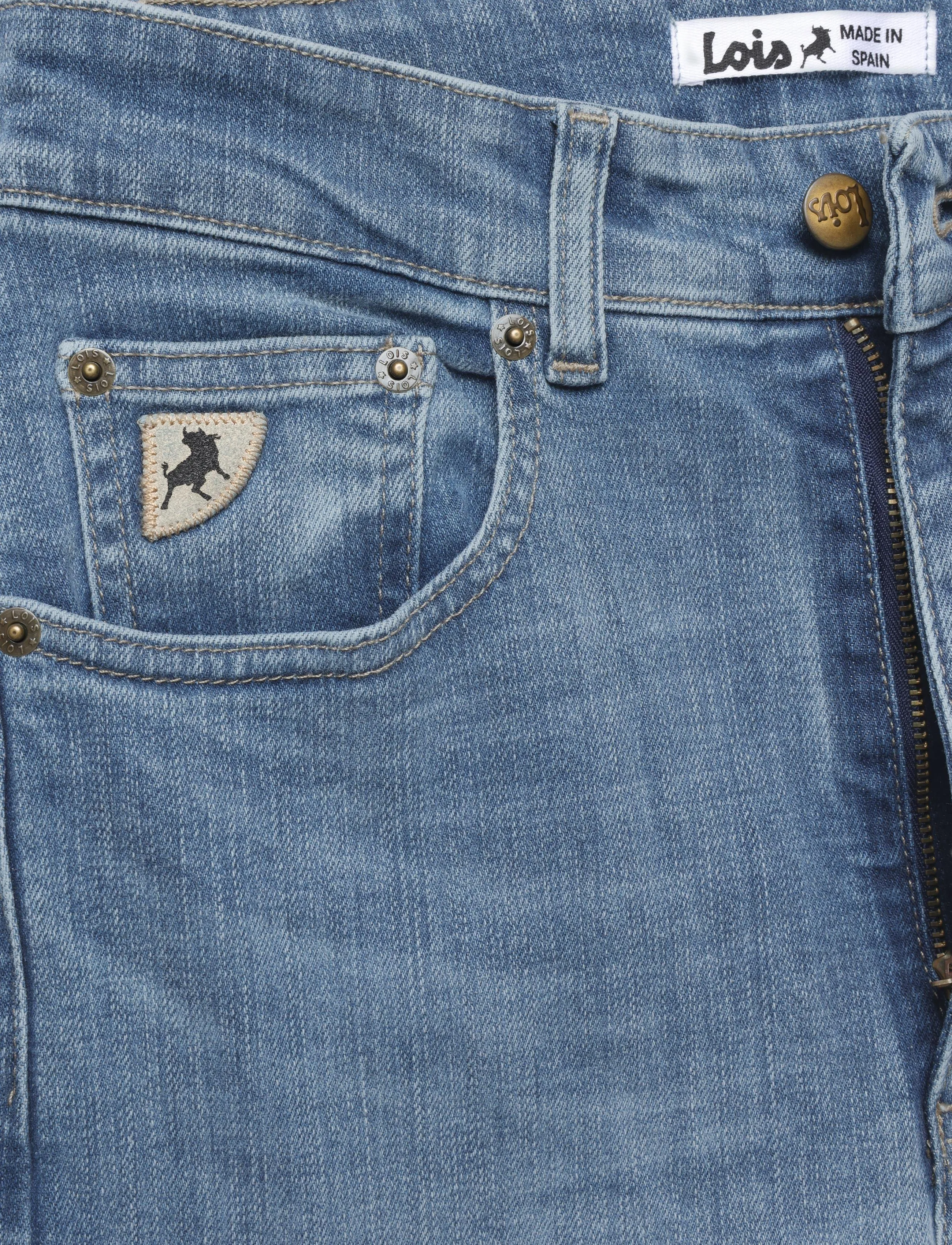 Lois Jeans - Palas - flared jeans - 8067 deeply blue stone - 2