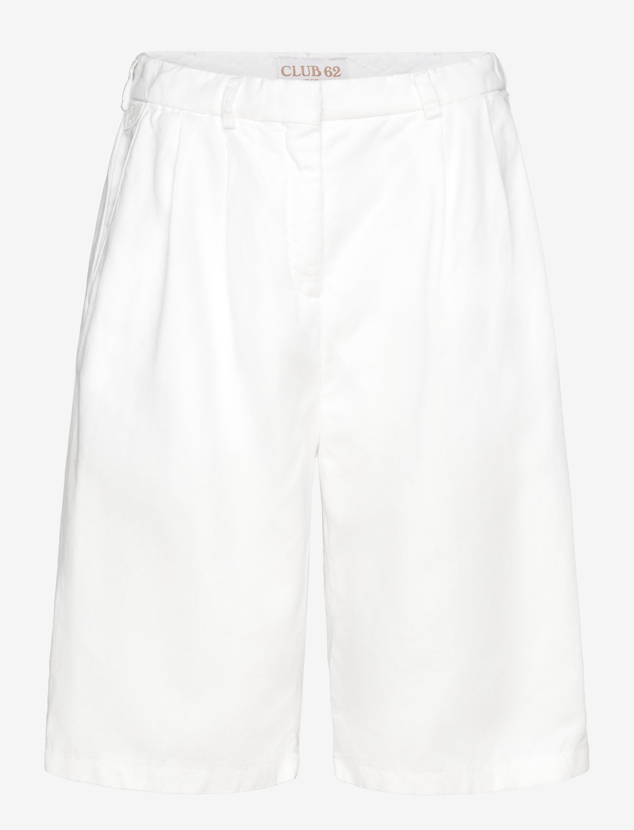 Lois Jeans - Clara Topo Bermuda - leinen-shorts - white - 0