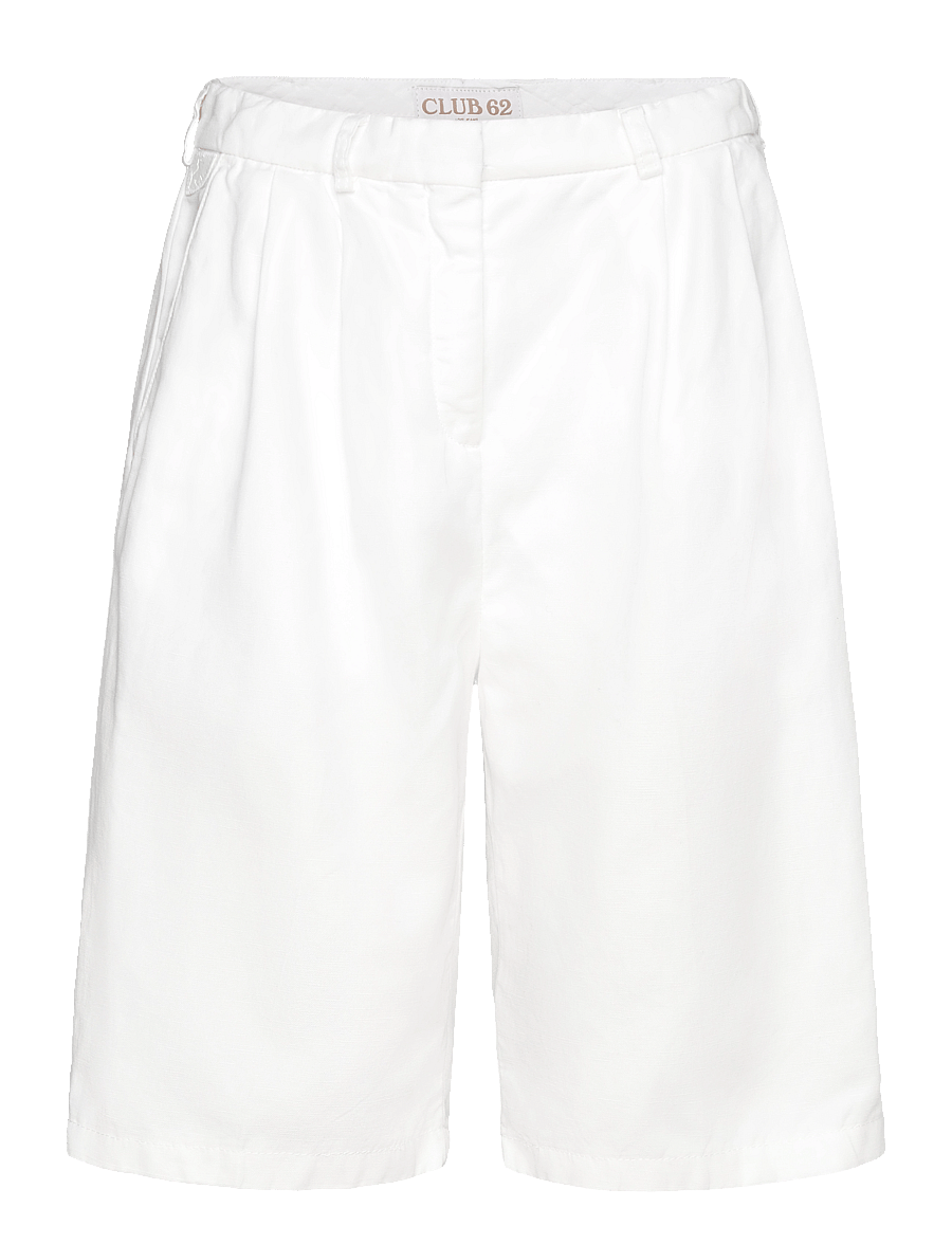 Lois Jeans - Clara Topo Bermuda - linnen shorts - white - 0