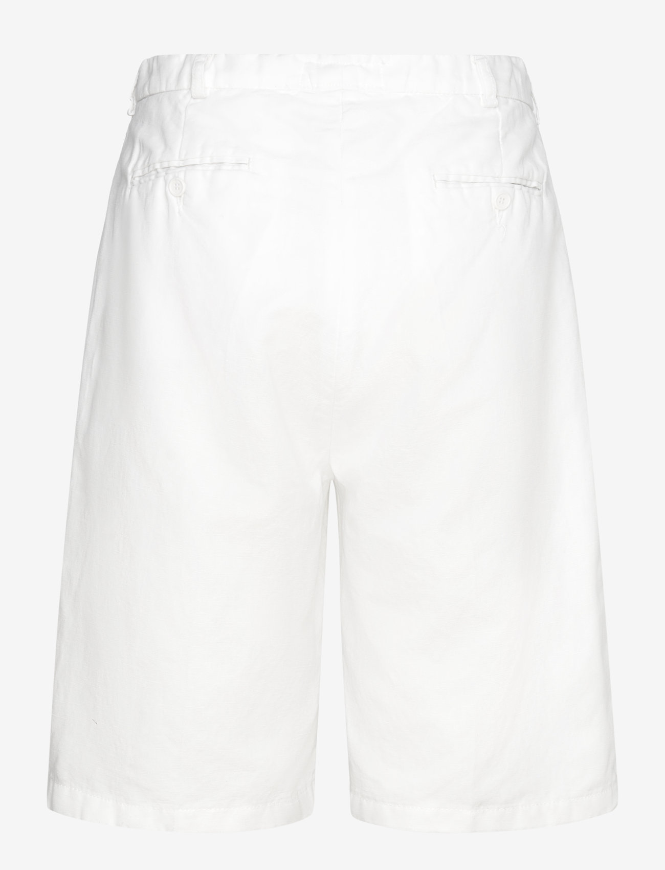 Lois Jeans - Clara Topo Bermuda - leinen-shorts - white - 1