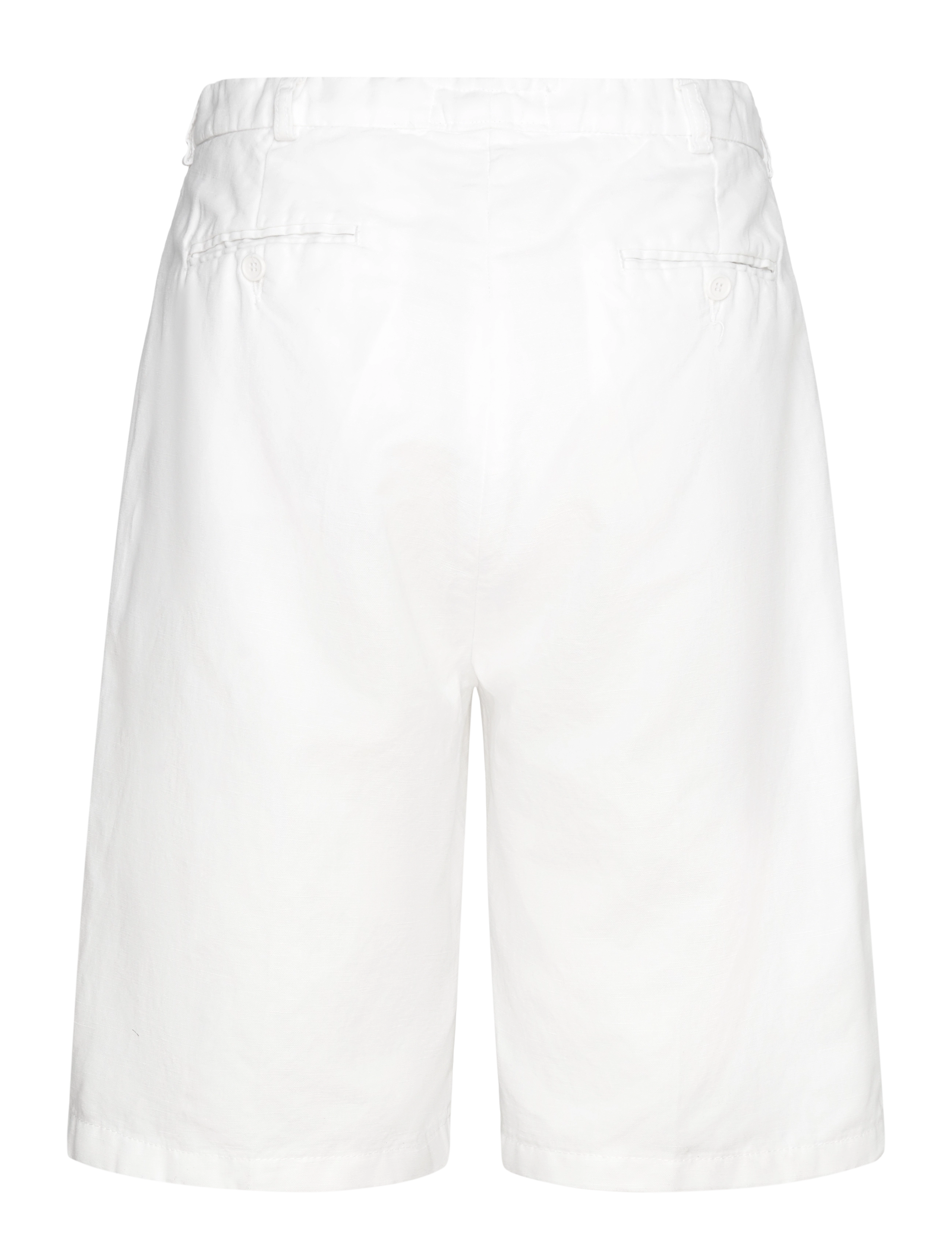 Lois Jeans - Clara Topo Bermuda - linnen shorts - white - 1