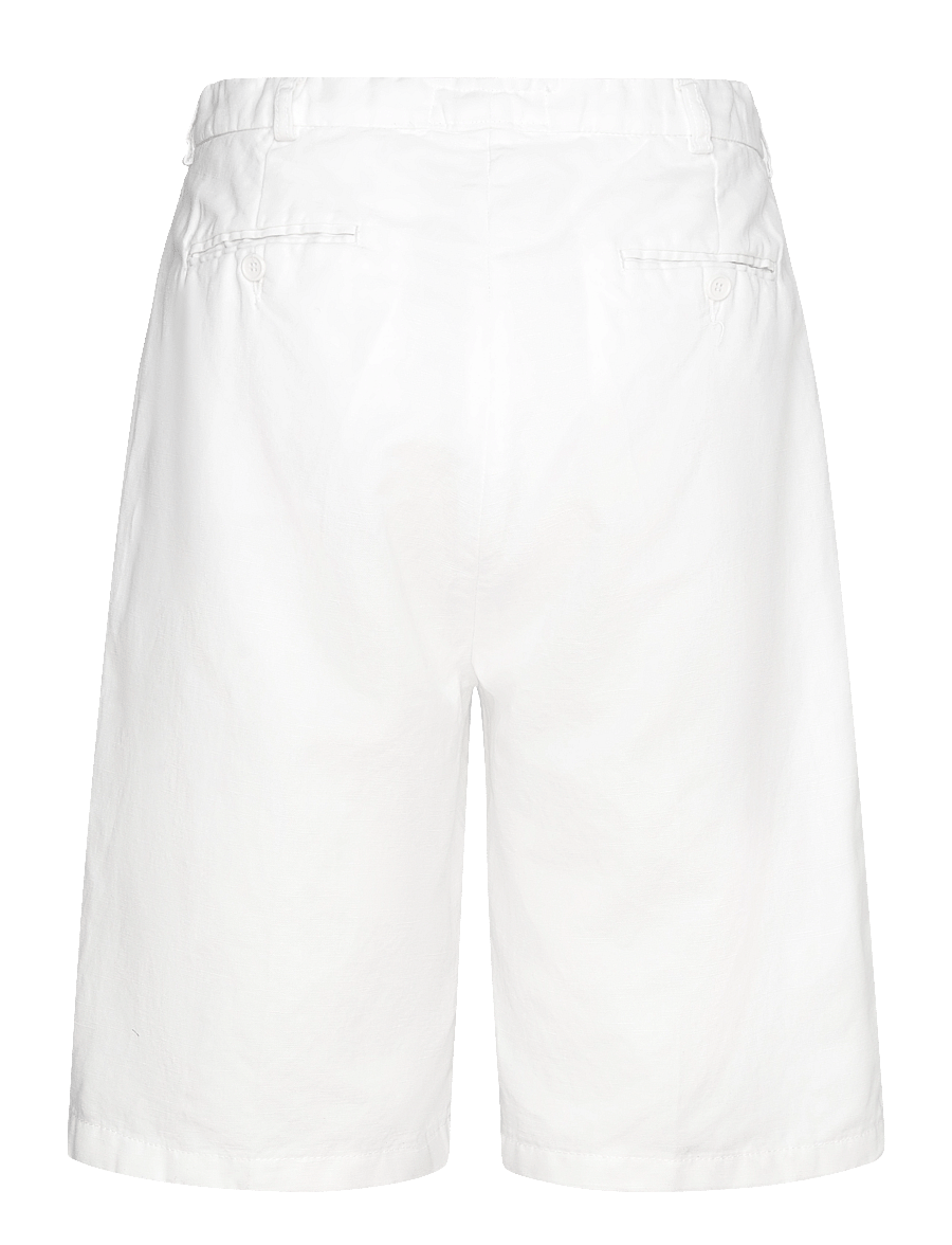 Lois Jeans - Clara Topo Bermuda - linnen shorts - white - 1