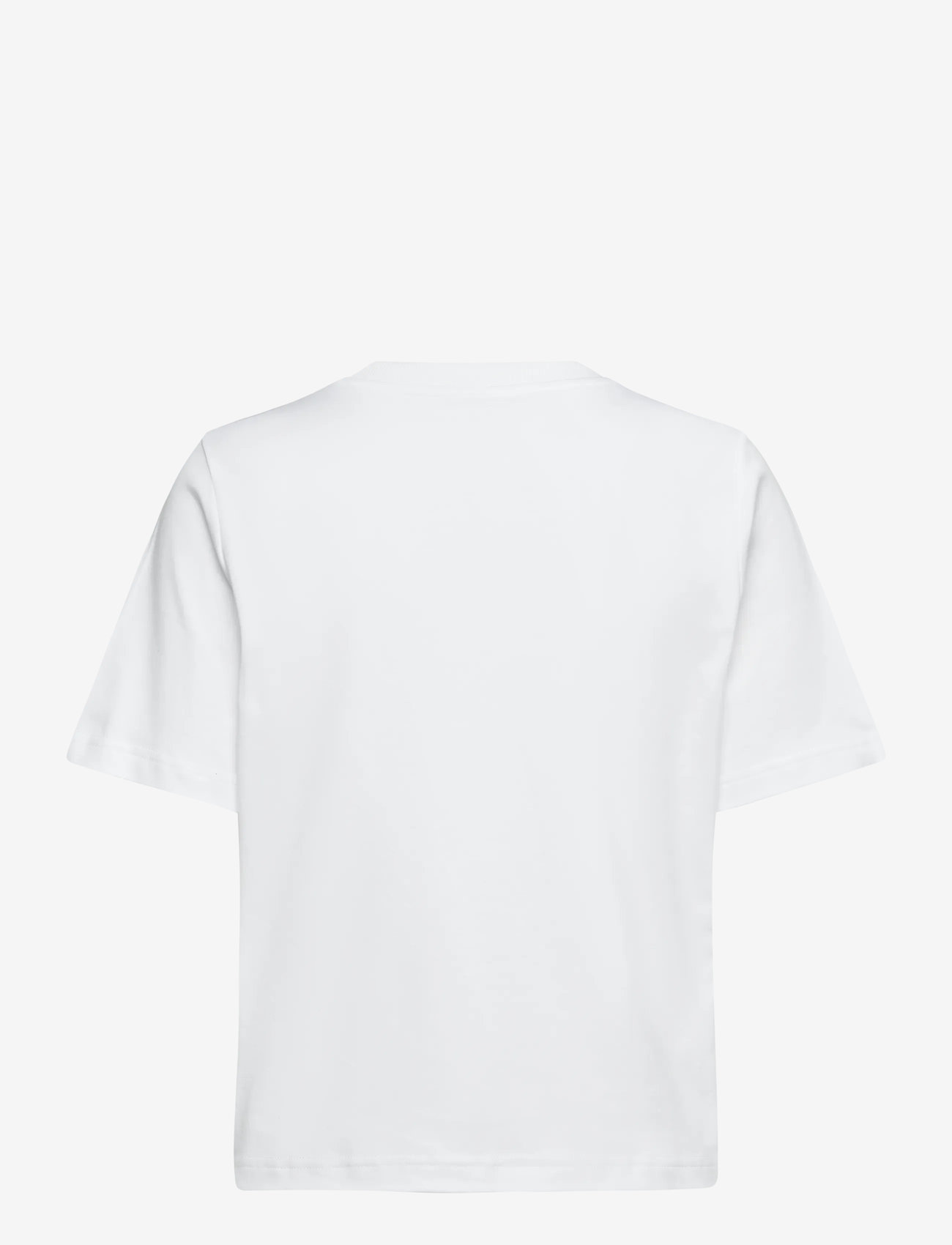 Lois Jeans - Cherry Tee - t-shirts - 7422 lois center - 01 white - black logo - 2