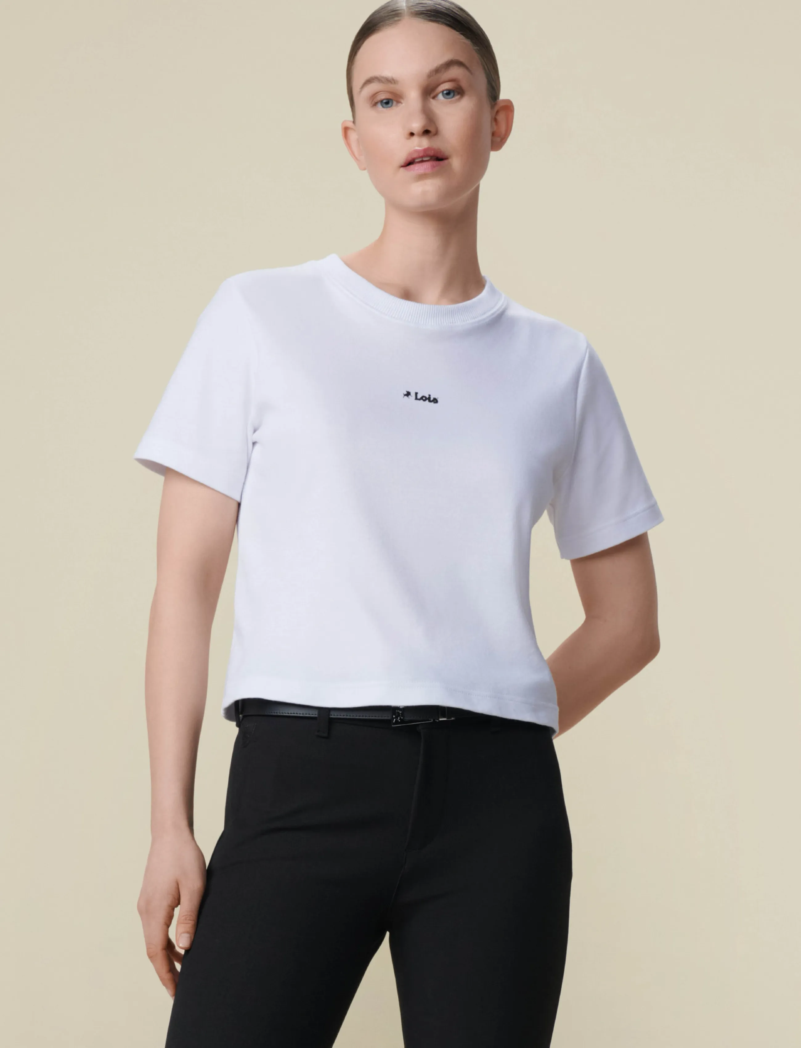 Lois Jeans Cherry Tee t-shirts dam – bild 2