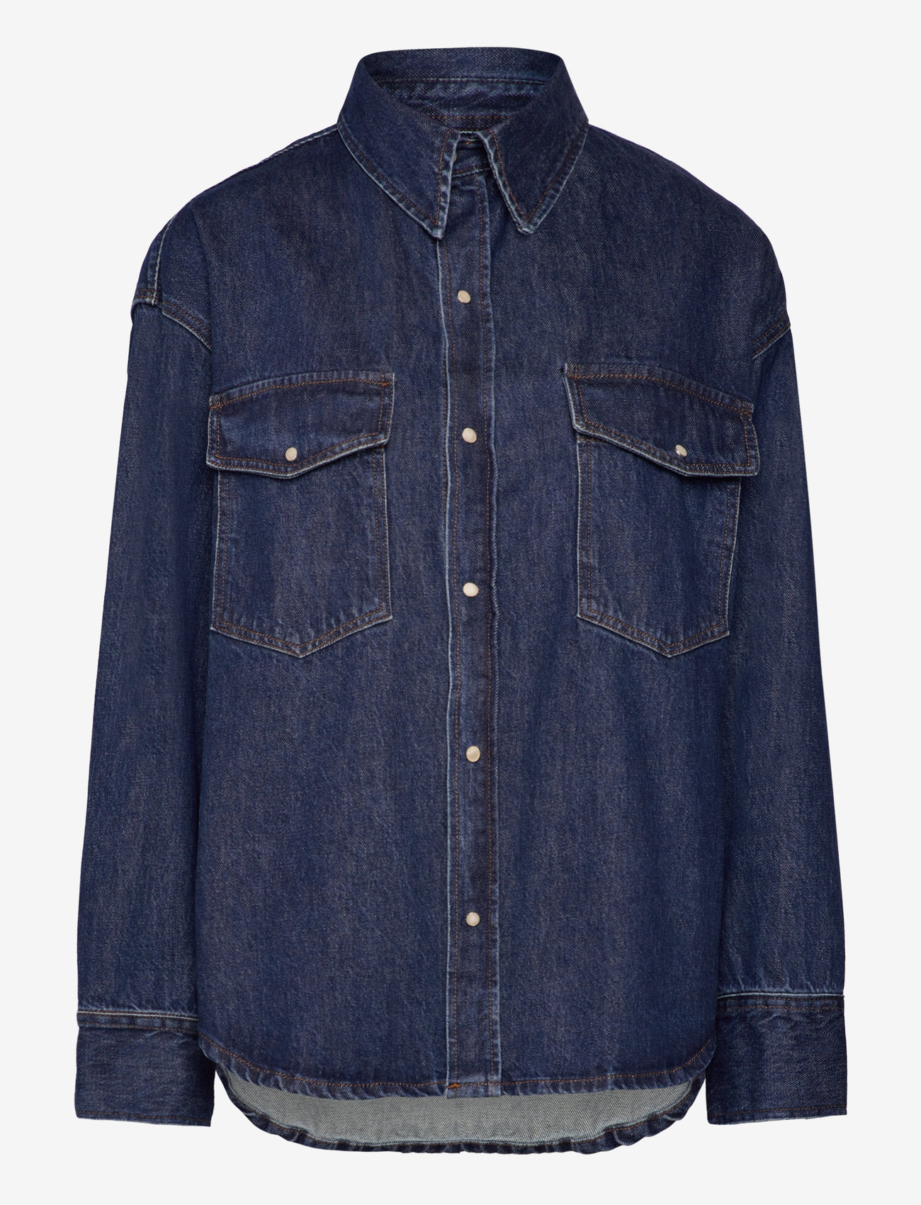 Lois Jeans - Mia Shirt Jackson Stonewash - denimskjorter - stone - 0