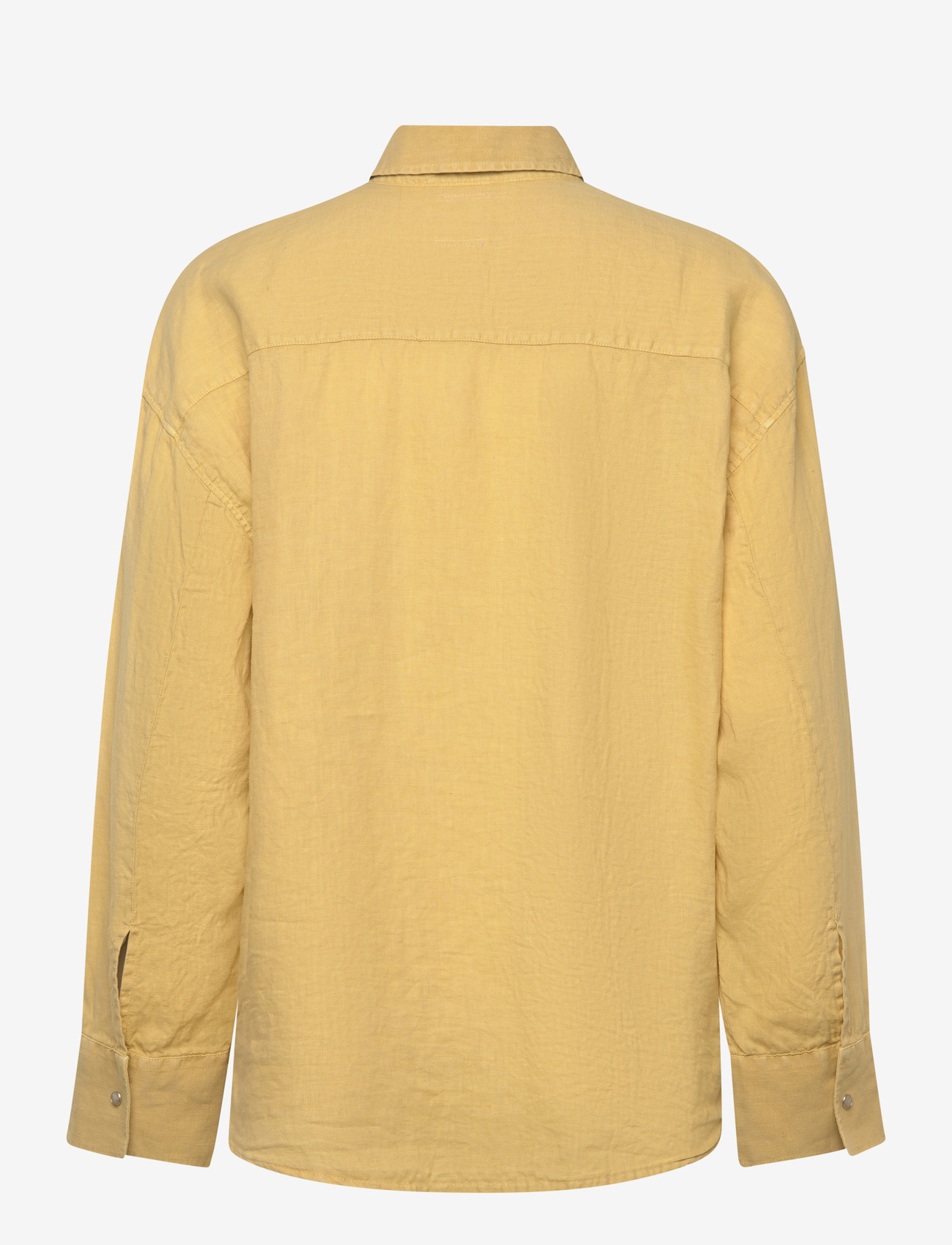 Lois Jeans - Mia Shirt - 7908 Aged Heavy Linen - leinenhemden - 820 golden haze - 2