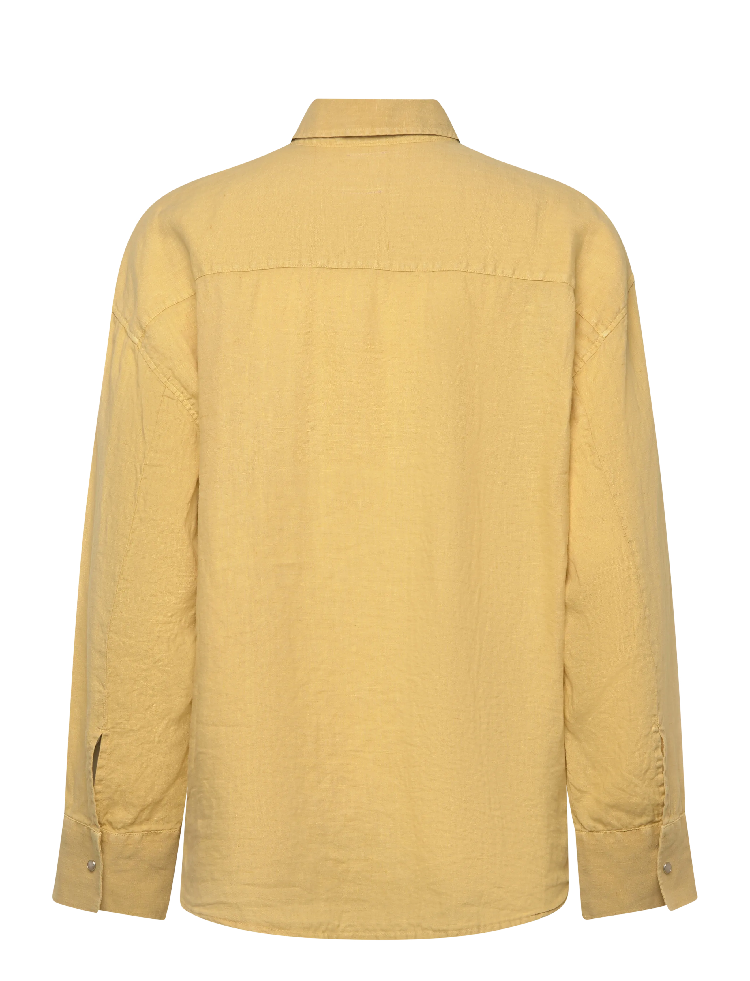 Lois Jeans - Mia Shirt - 7908 Aged Heavy Linen - leinenhemden - 820 golden haze - 2