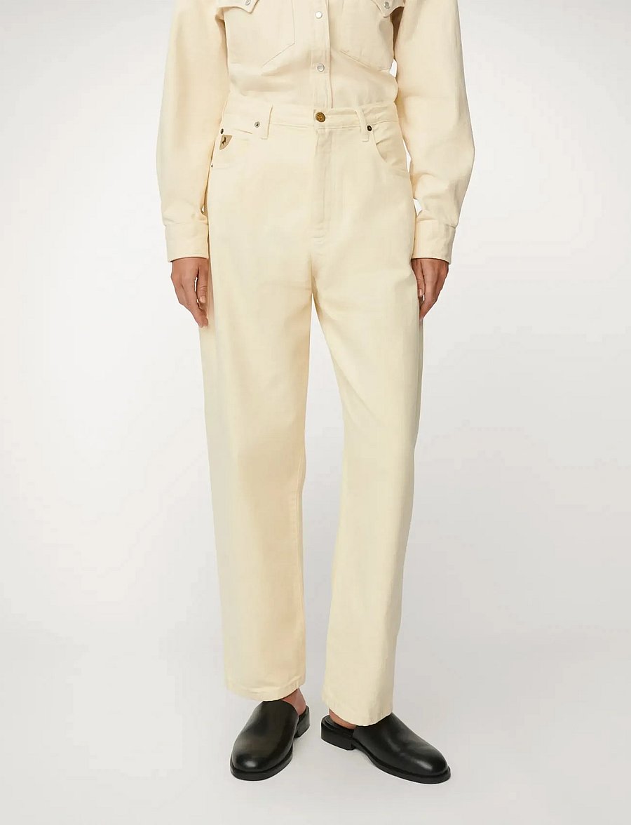 Lois Jeans - Globe - Sponge Good Stuff - straight jeans - 803 lemon icing - 3