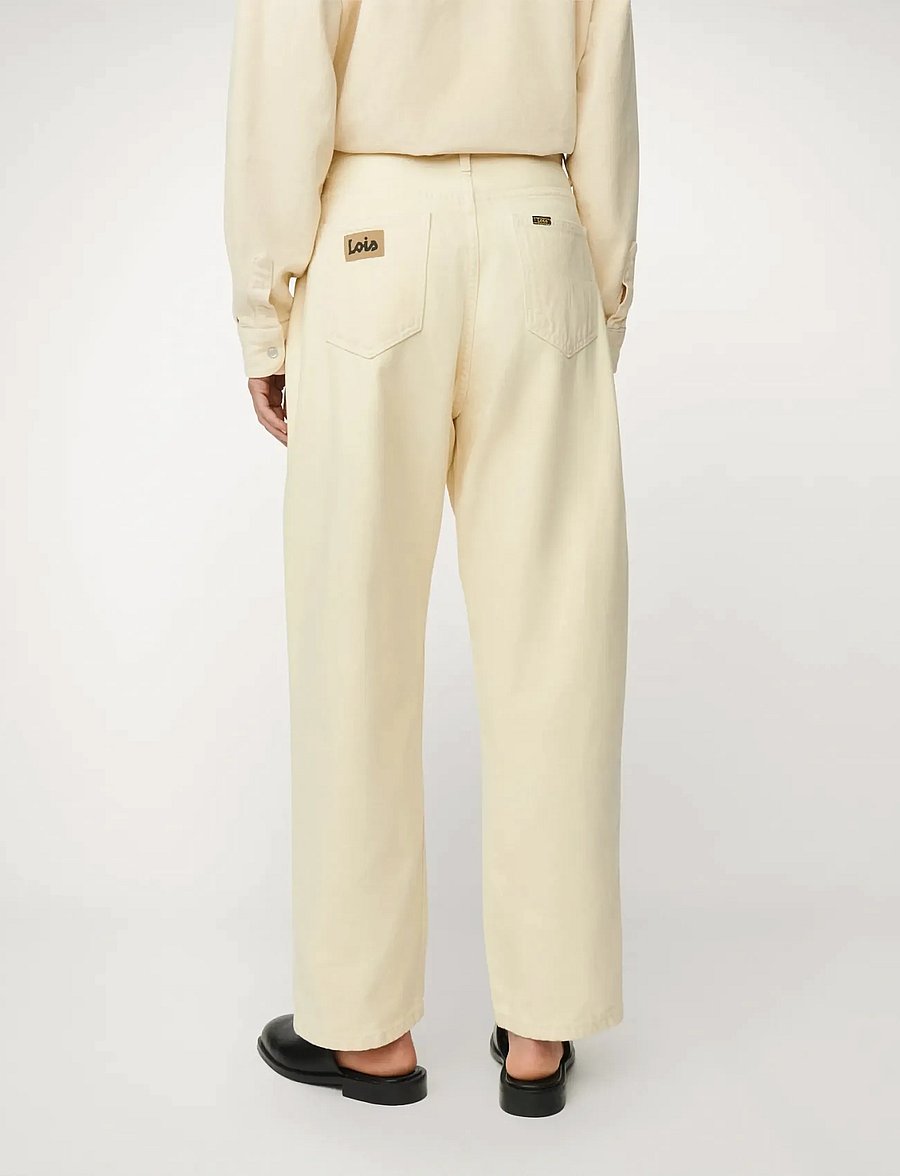 Lois Jeans - Globe - Sponge Good Stuff - straight jeans - 803 lemon icing - 4