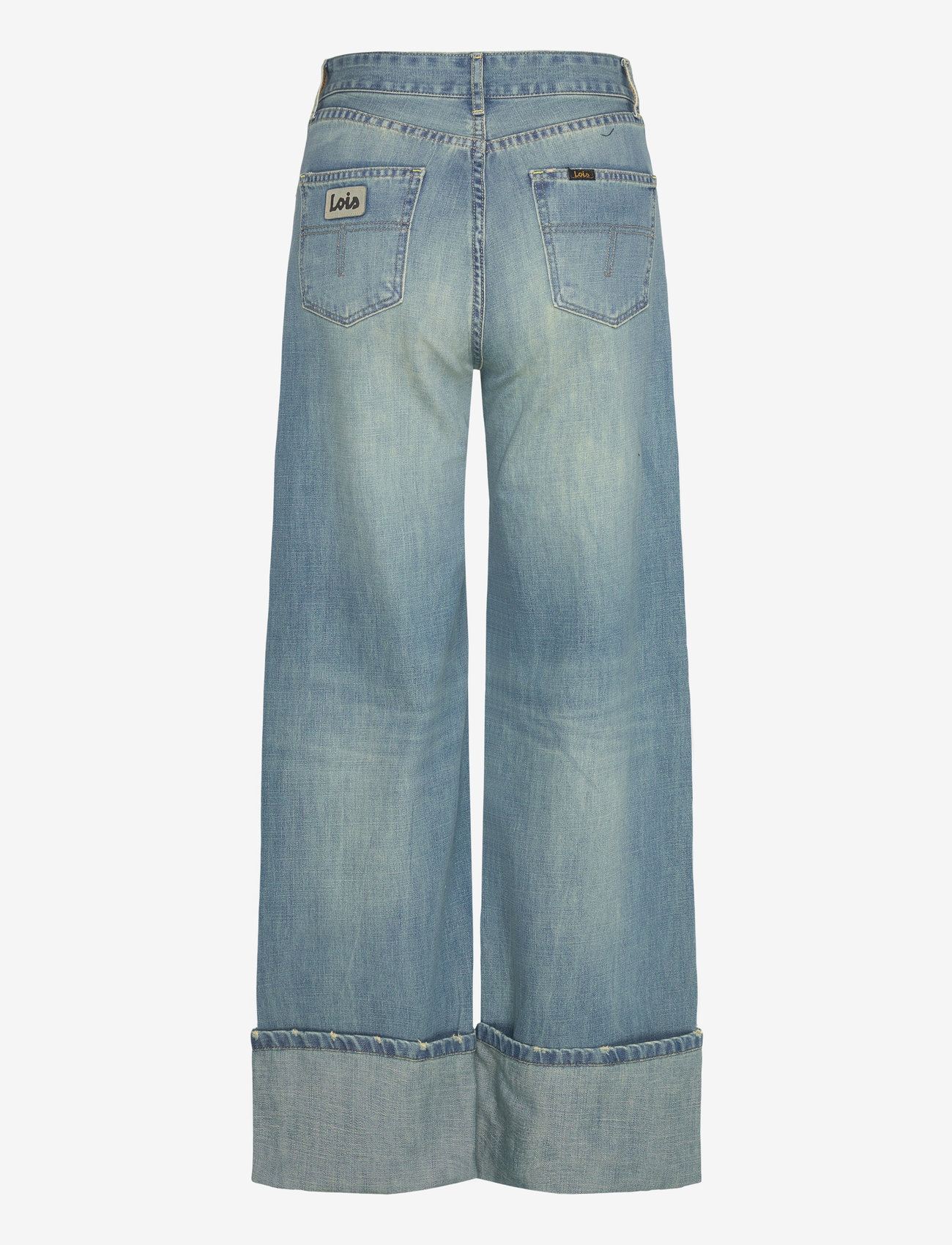 Lois Jeans - Rosa Turn Up Kros Regen Stone - vida jeans - veined green - 2