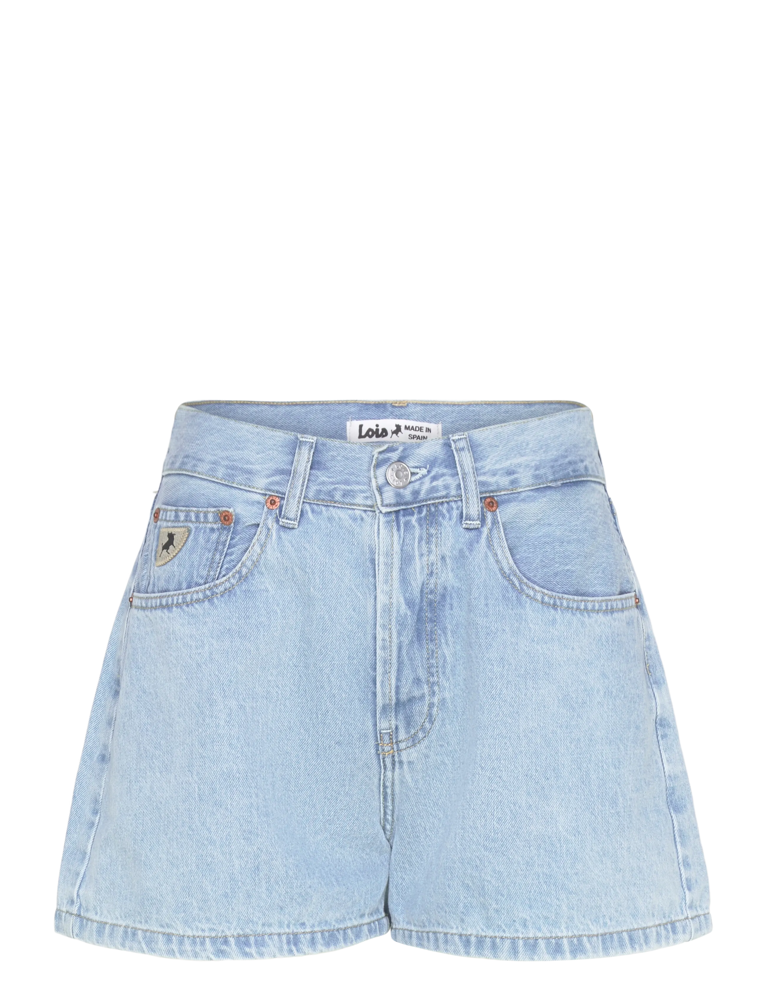 Lois Jeans Sandra-C - Šortai - 7959 WILSON SUMMER / blue