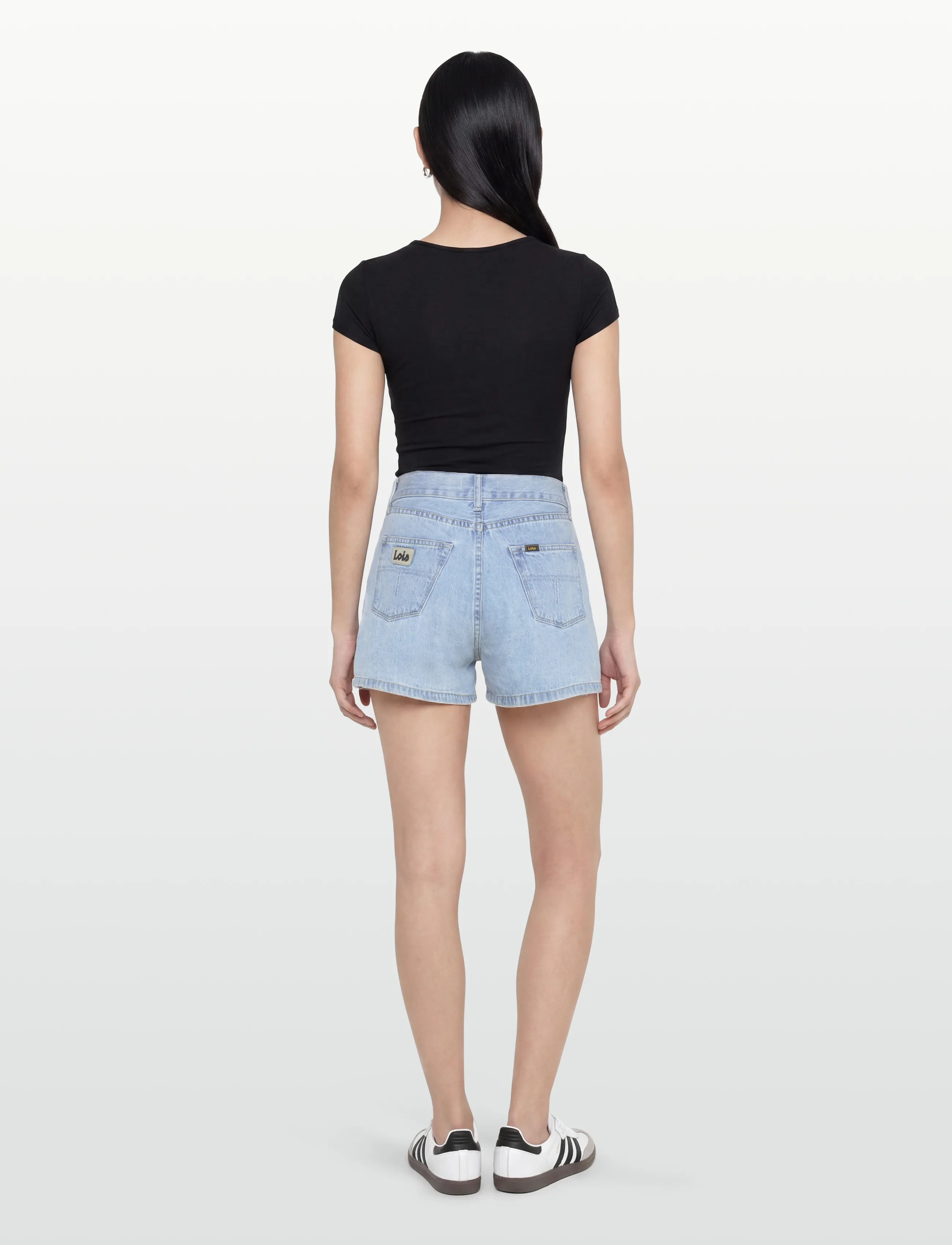 Lois Jeans - Sandra-C - lühikesed teksapüksid - 7959 wilson summer - 4