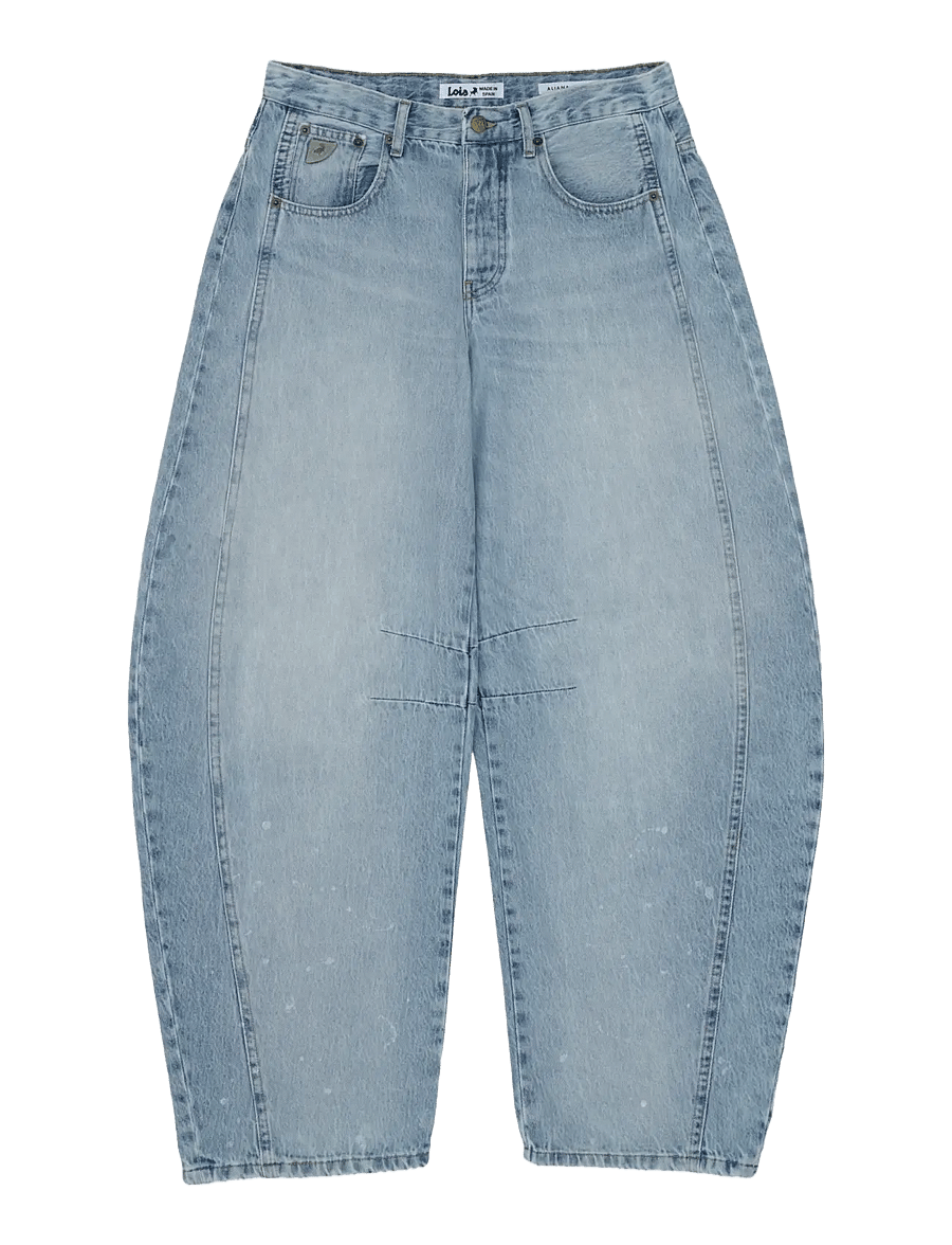 Lois Jeans - Aliana - barrel jeans - 7892 wilson flow spots - 1