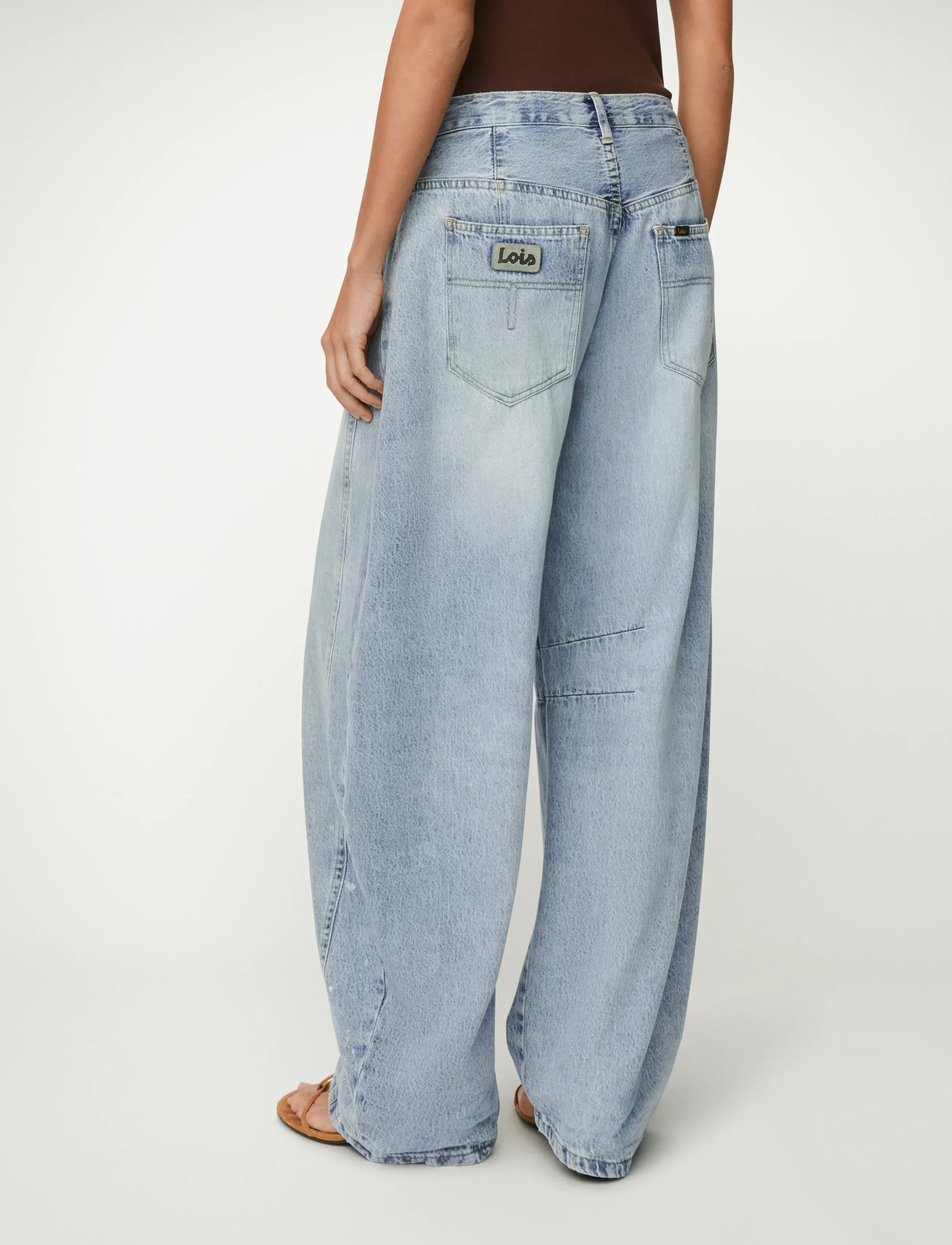 Lois Jeans - Aliana - barrel jeans - 7892 wilson flow spots - 2