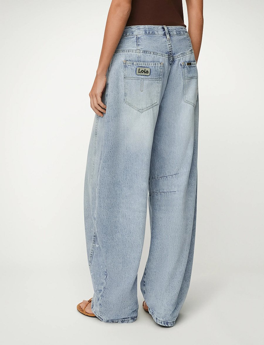 Lois Jeans - Aliana - barrel jeans - 7892 wilson flow spots - 2