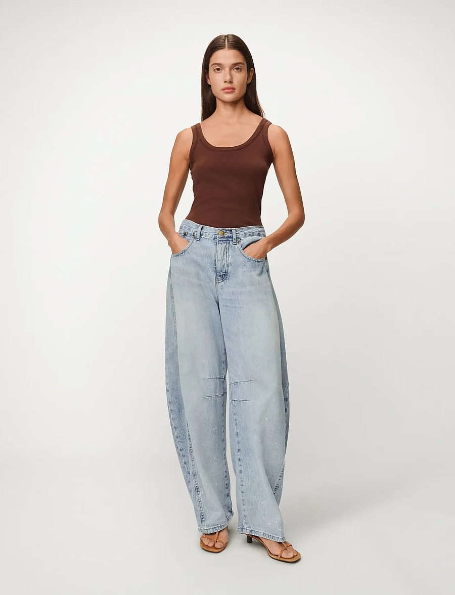 Lois Jeans - Aliana - barrel jeans - 7892 wilson flow spots - 3