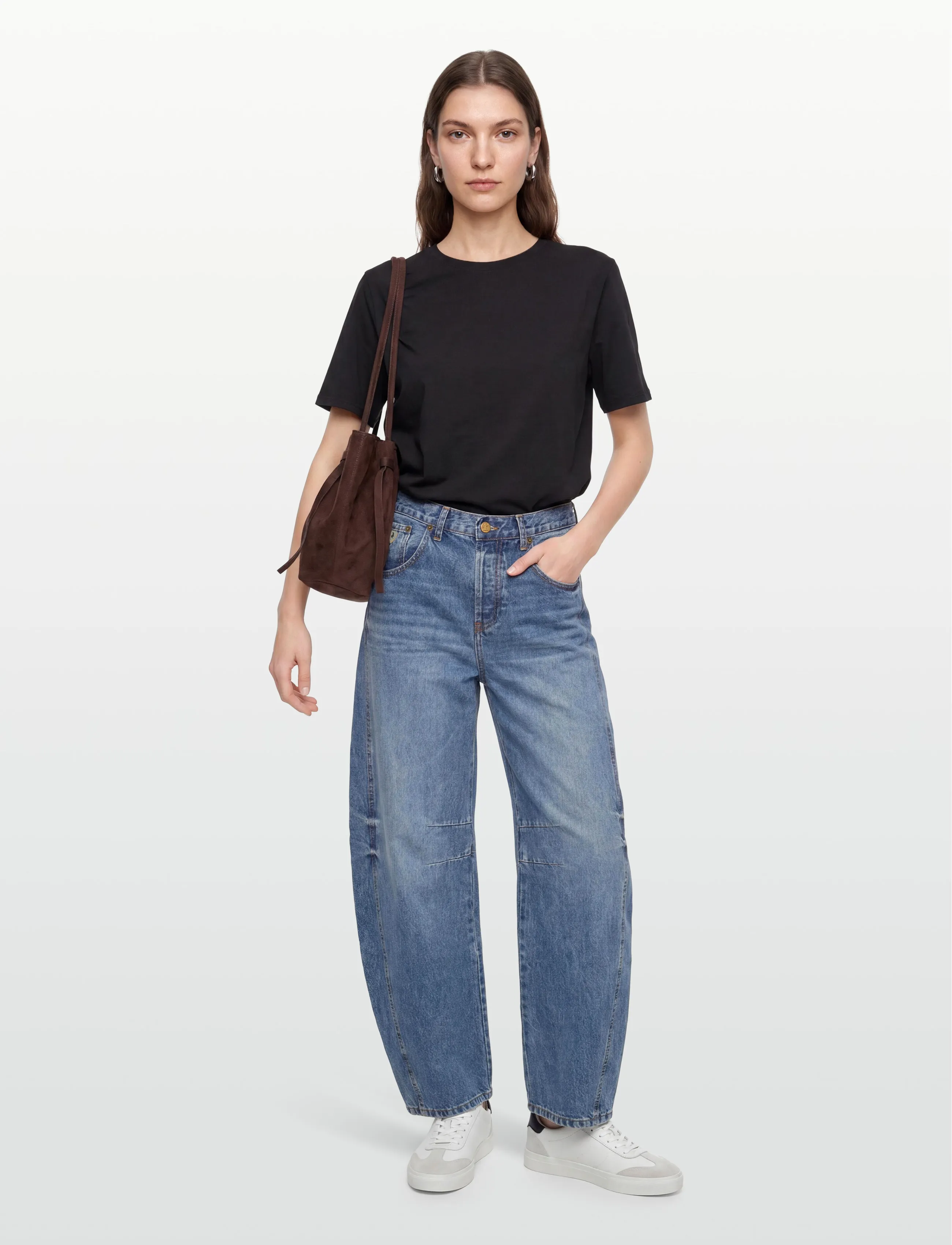 Lois Jeans Aliana, 28 x 32, Jeans, Blau - Wide, Frauen