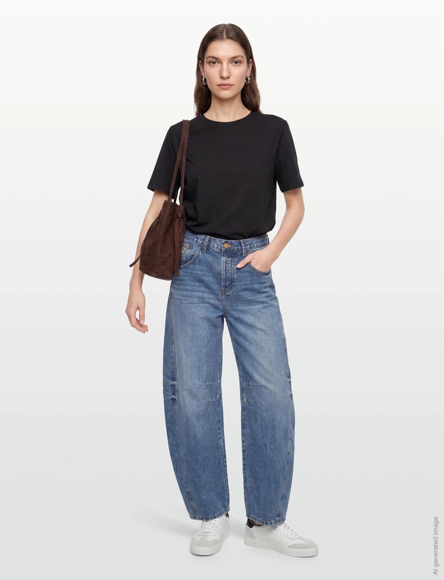 Lois Jeans - Aliana - barrel jeans - 7897 jackson stone - 0