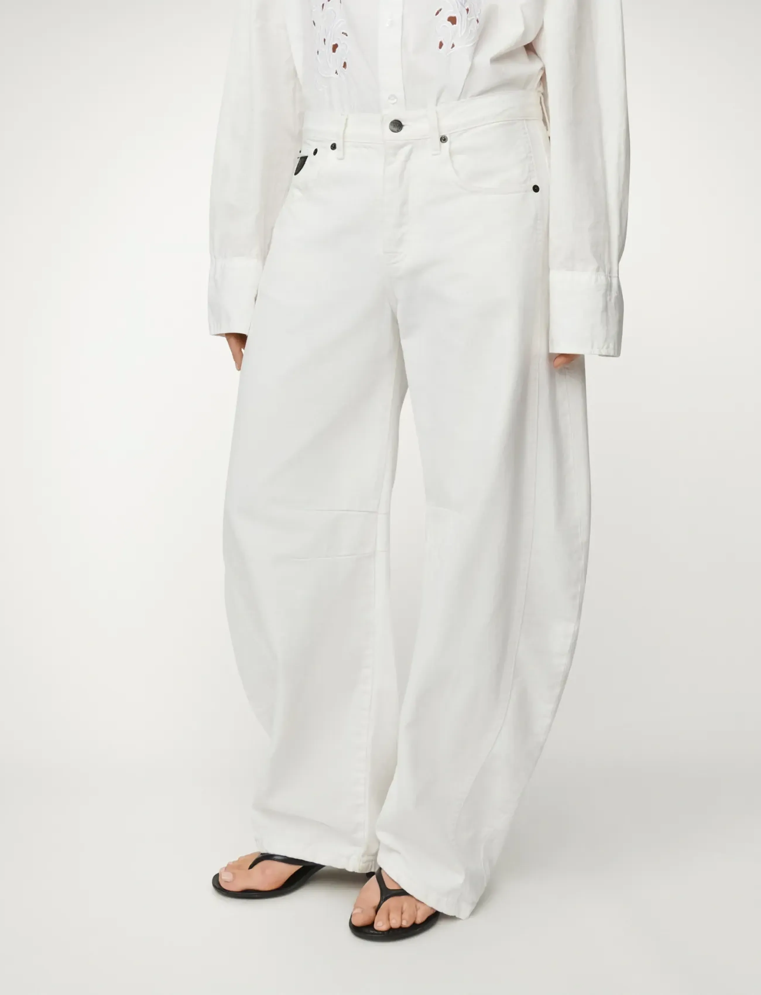 Lois Jeans Aliana - Uus - 7913 WHITE & BLACK / white