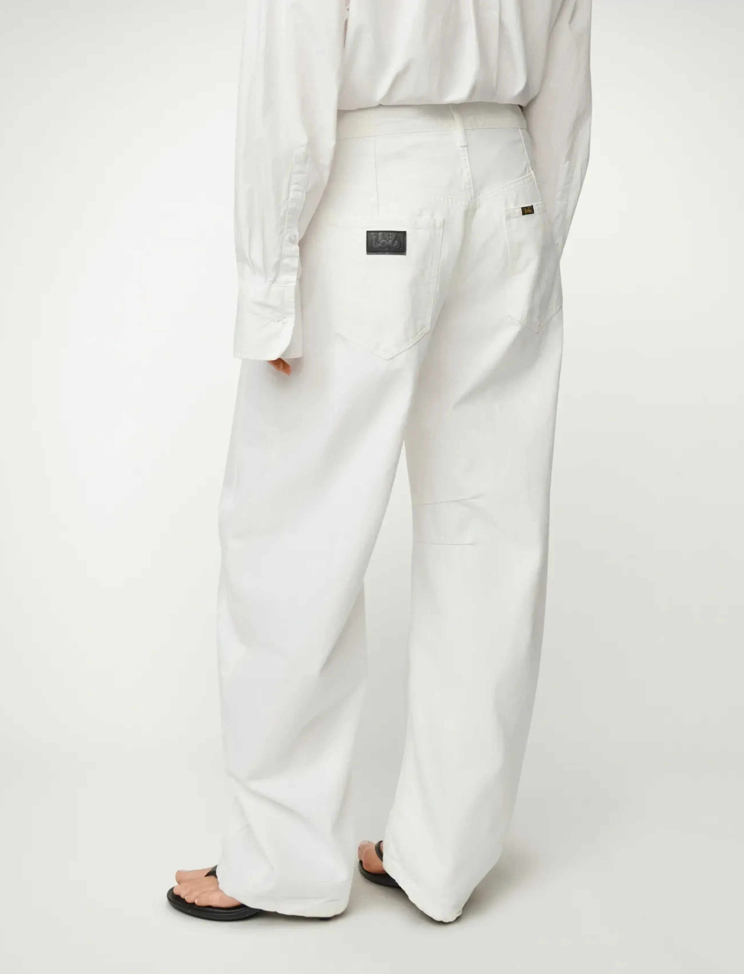 Lois Jeans - Aliana - barrel jeans - 7913 white & black - 2