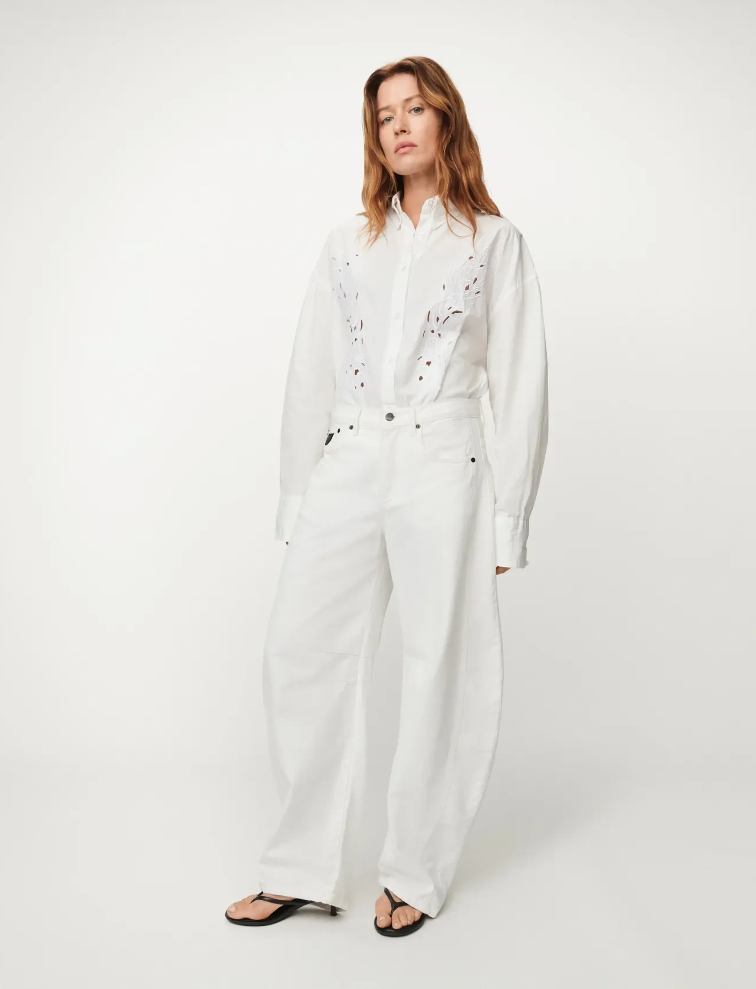 Lois Jeans - Aliana - barrel jeans - 7913 white & black - 3