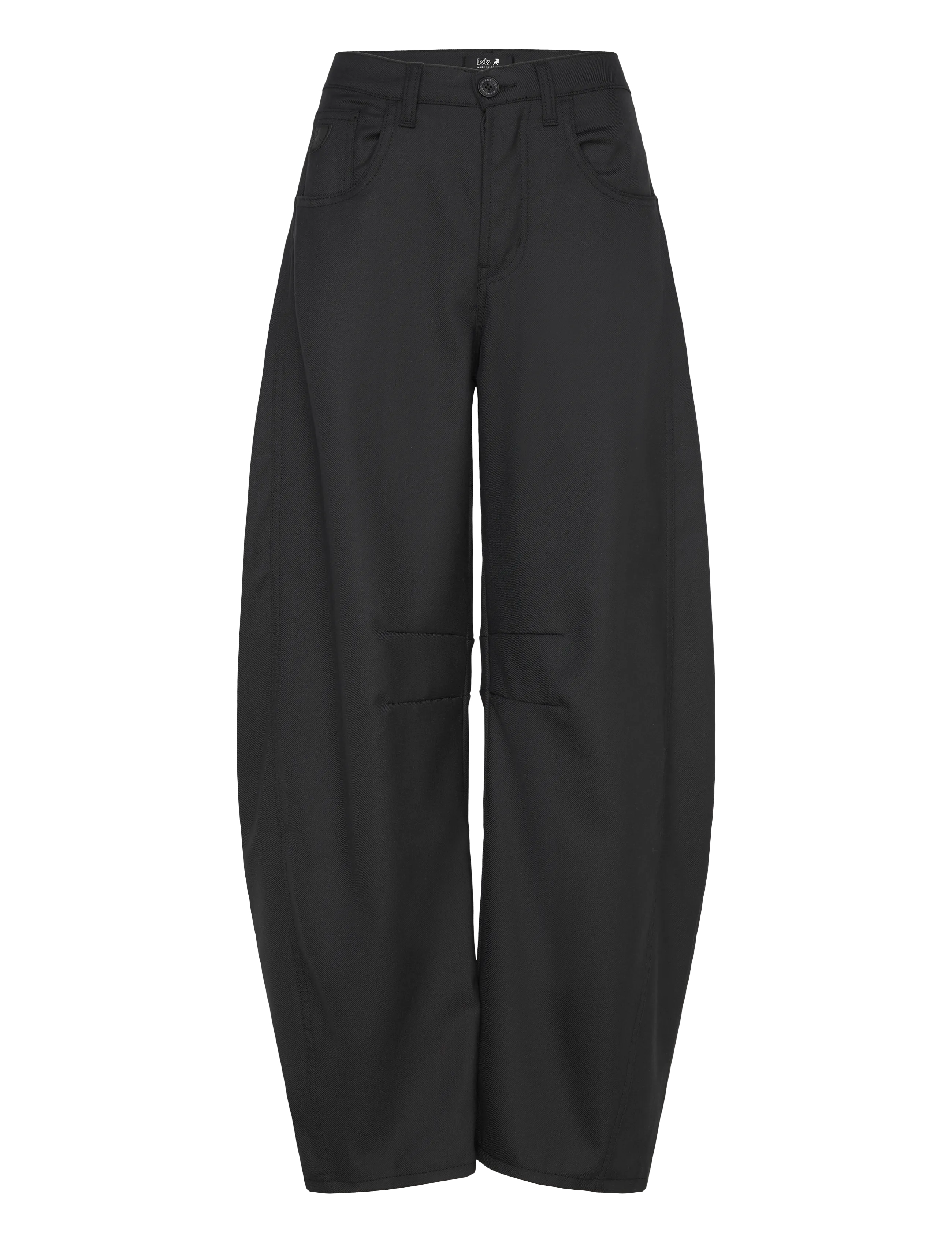Lois Jeans - Aliana - barrel-teksad - 8054 caster fleece black - 1