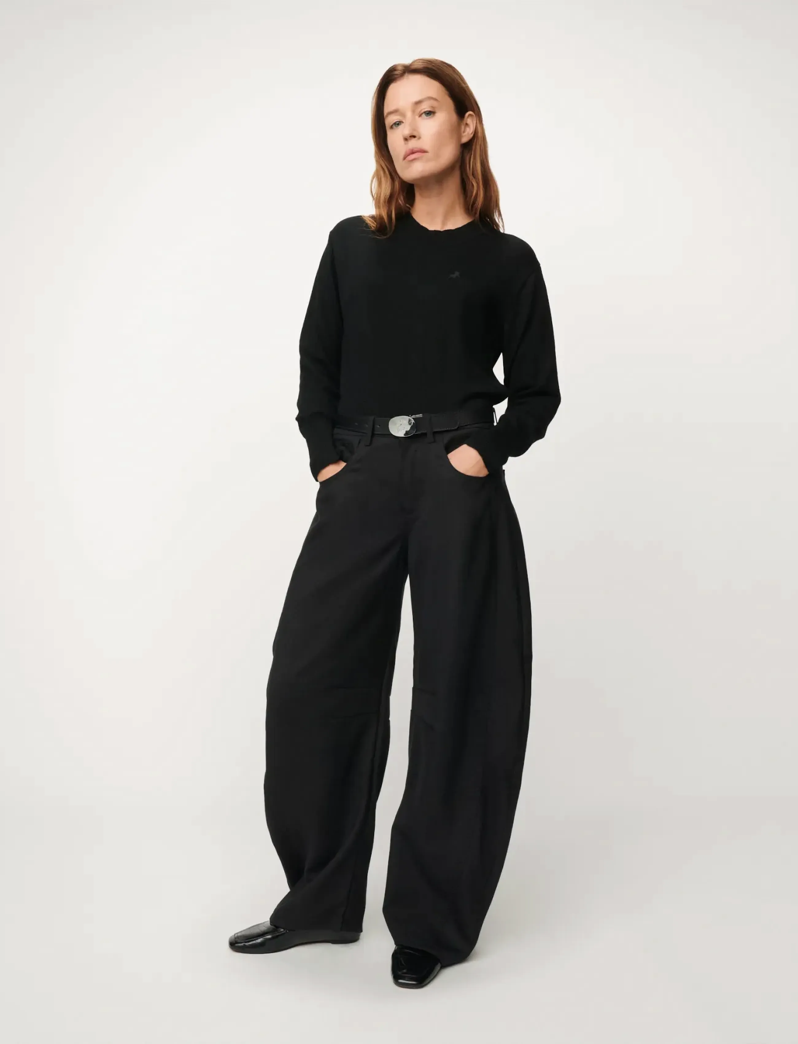 Lois Jeans Aliana, 31 x 32, Jeans, Schwarz - Barrel Frauen