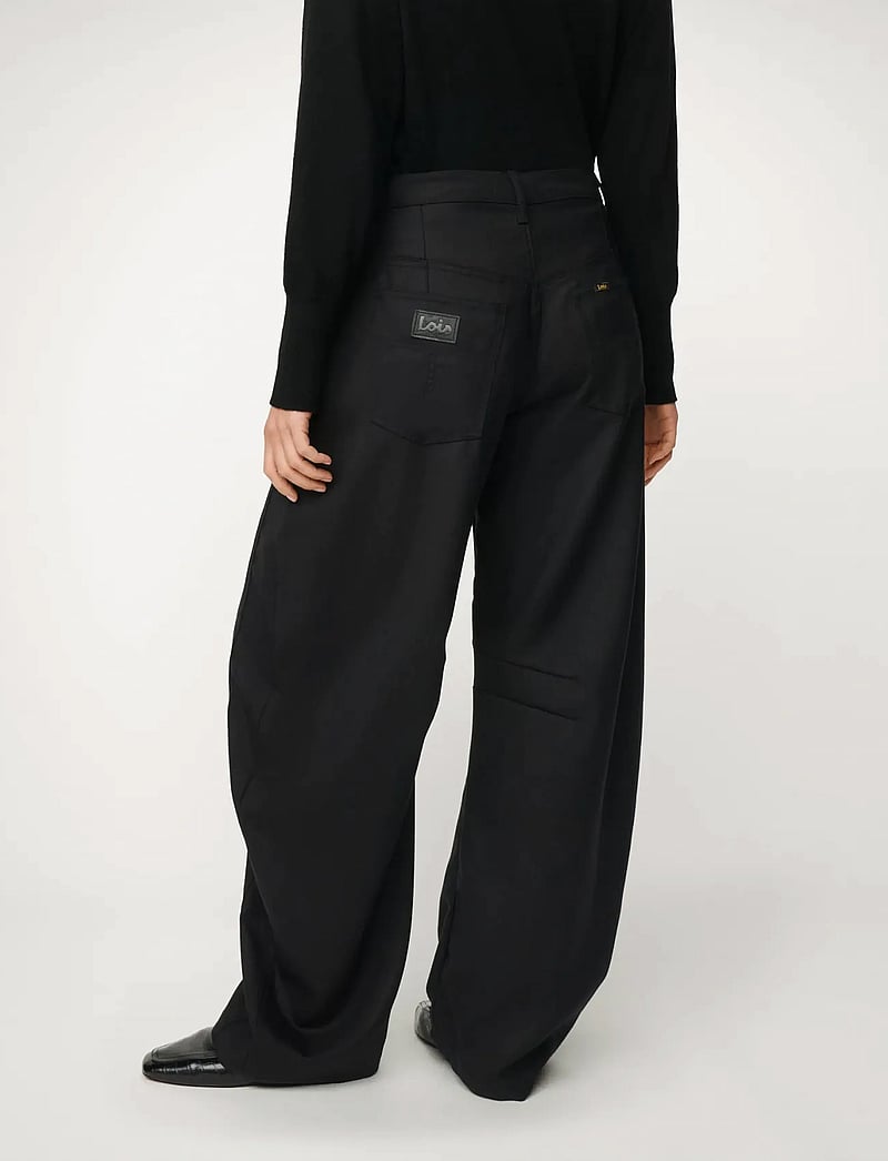 Lois Jeans - Aliana - barrel jeans - 8054 caster fleece black - 4